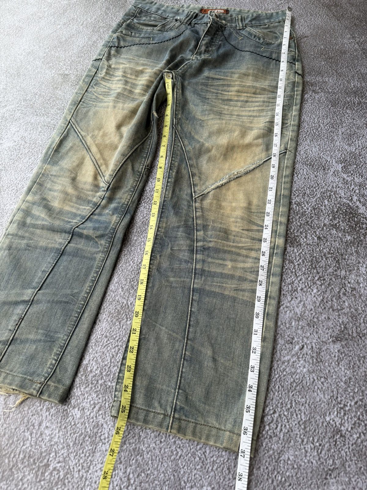 Japanese Brand Distressed Denim Washed Jeans Ifsixwasnine Styled Size US 30 / EU 46 - 8 Thumbnail