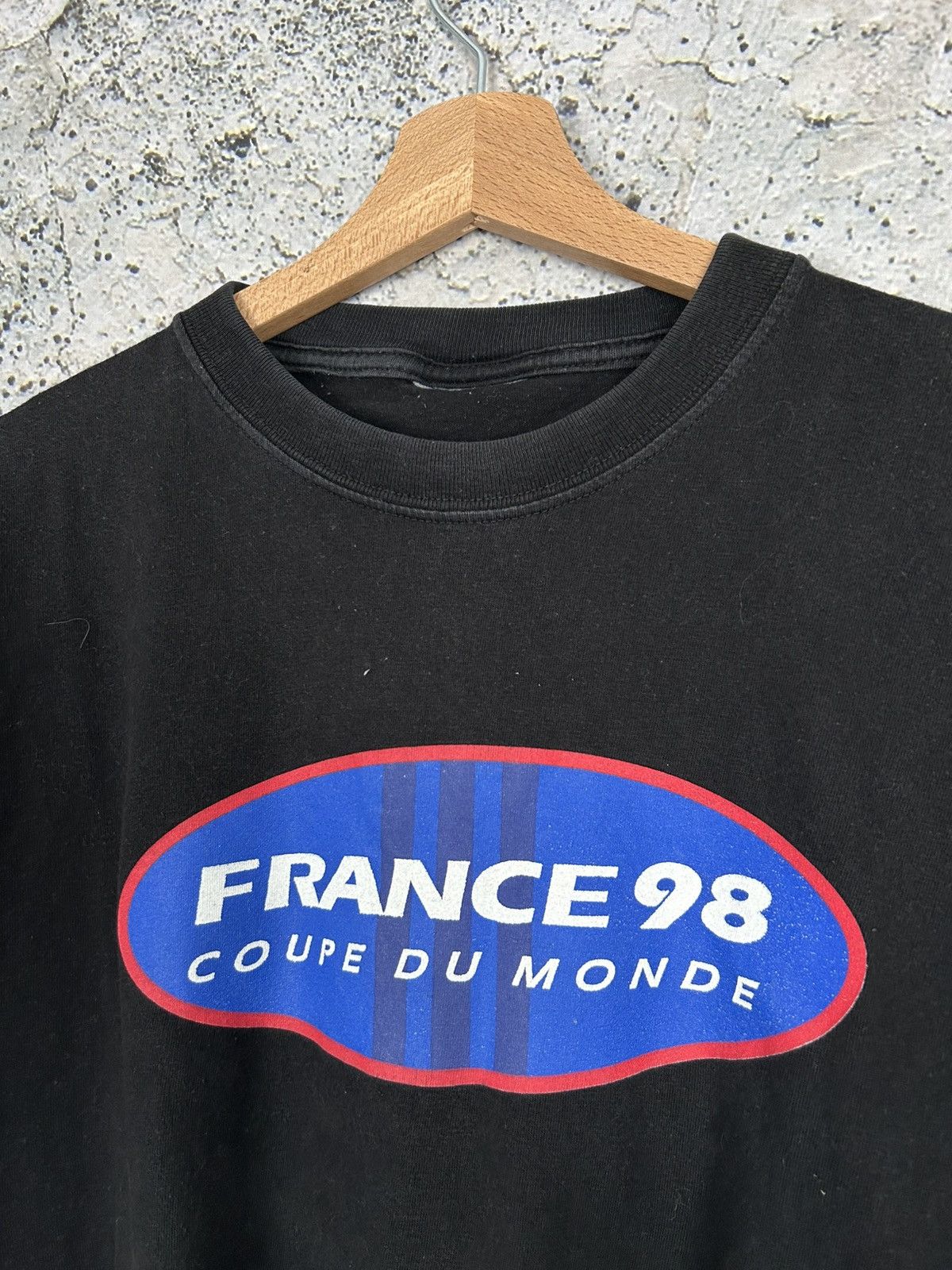 Vintage Vintage France 1998 World Cup Soccer Football Tee Graphic Size US XL / EU 56 / 4 - 3 Thumbnail