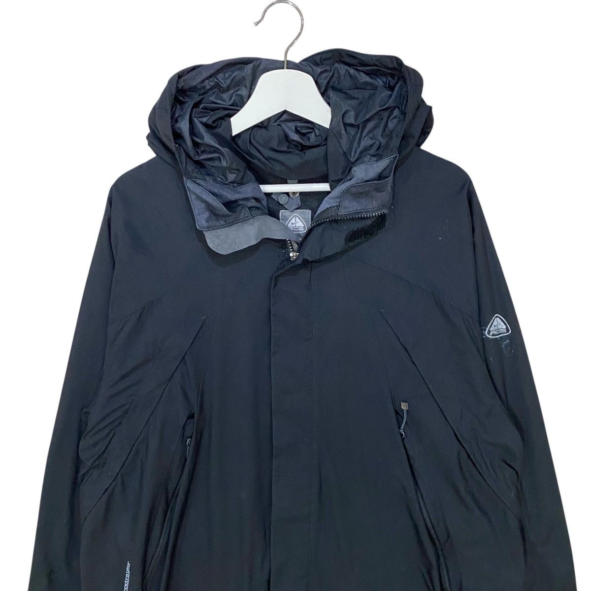 Nike ACG ❄️VINTAGE NIKE ACG 3 LAYER HOODIE OUTDOORS LIGHT JACKET Size US L / EU 52-54 / 3 - 3 Thumbnail