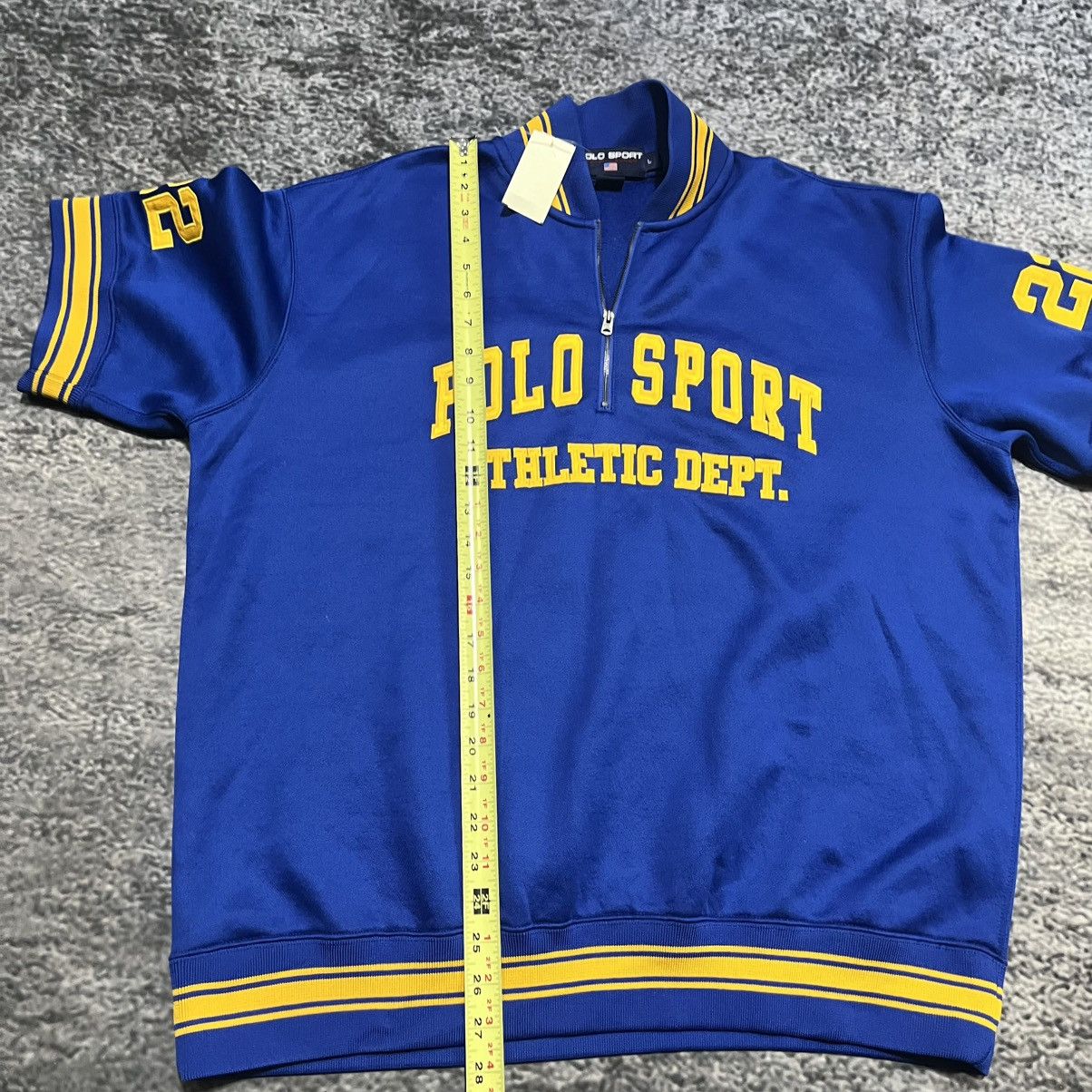 Polo Ralph Lauren Vintage Polo Sport Athletic Dept Shirt 1/4 Zip Size Large Size US L / EU 52-54 / 3 - 11 Thumbnail