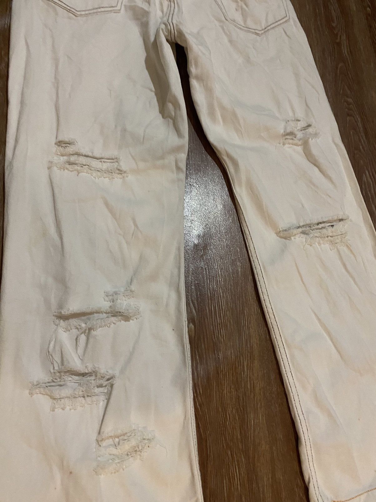 Hysteric Glamour × PPFM PPFM distressed jeans Rare Size US 32 / EU 48 - 4 Thumbnail