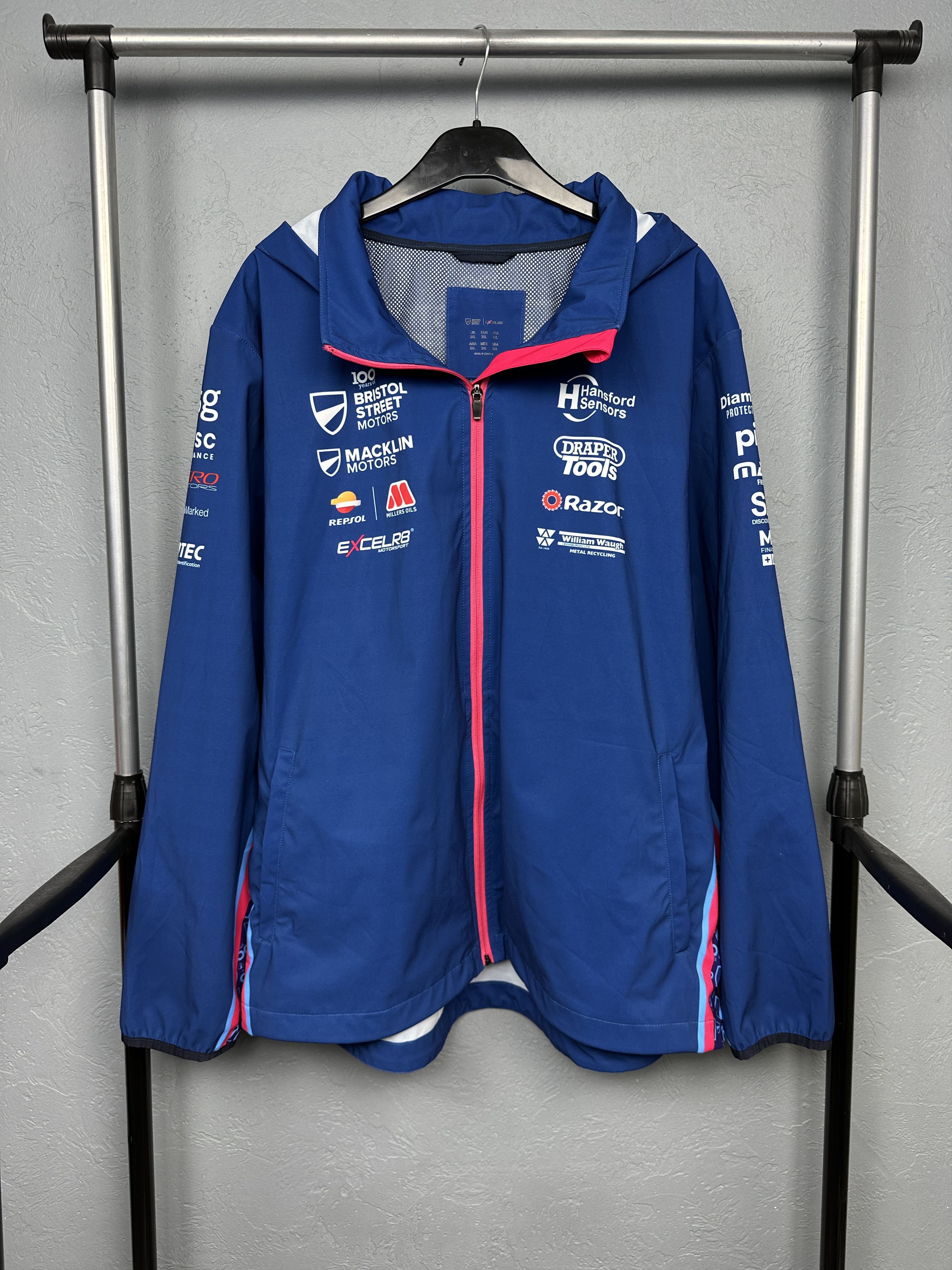 Other Excelr8 Motorsport Mens Windbreaker Jacket Size US XXL / EU 58 / 5 - 1 Thumbnail