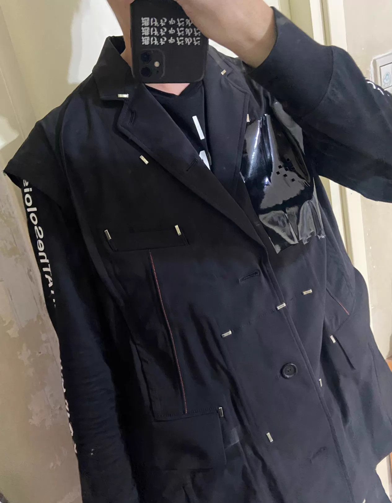 Takahiromiyashita The Soloist. The Soloist SJ.0010SS21 Button-Front Unisex Vest Size 44 Size US S / EU 44-46 / 1 - 8 Thumbnail