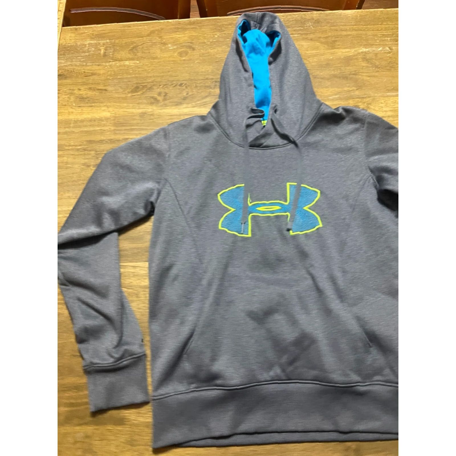 Under Armour Under armour Hoodie Womens Medium Gray Pullover Long Sleeve Semi Fitted Regular Size M Size M / US 6-8 / IT 42-44 - 4 Thumbnail