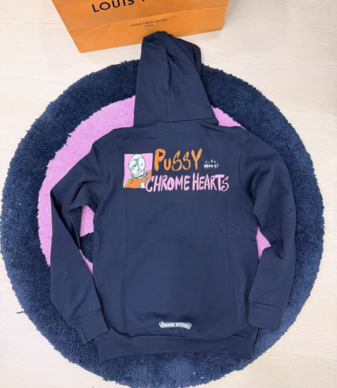 Chrome Hearts CHROME HEARTS Size L Black matty boy series horseshoe pussy Size US L / EU 52-54 / 3 - 2 Thumbnail