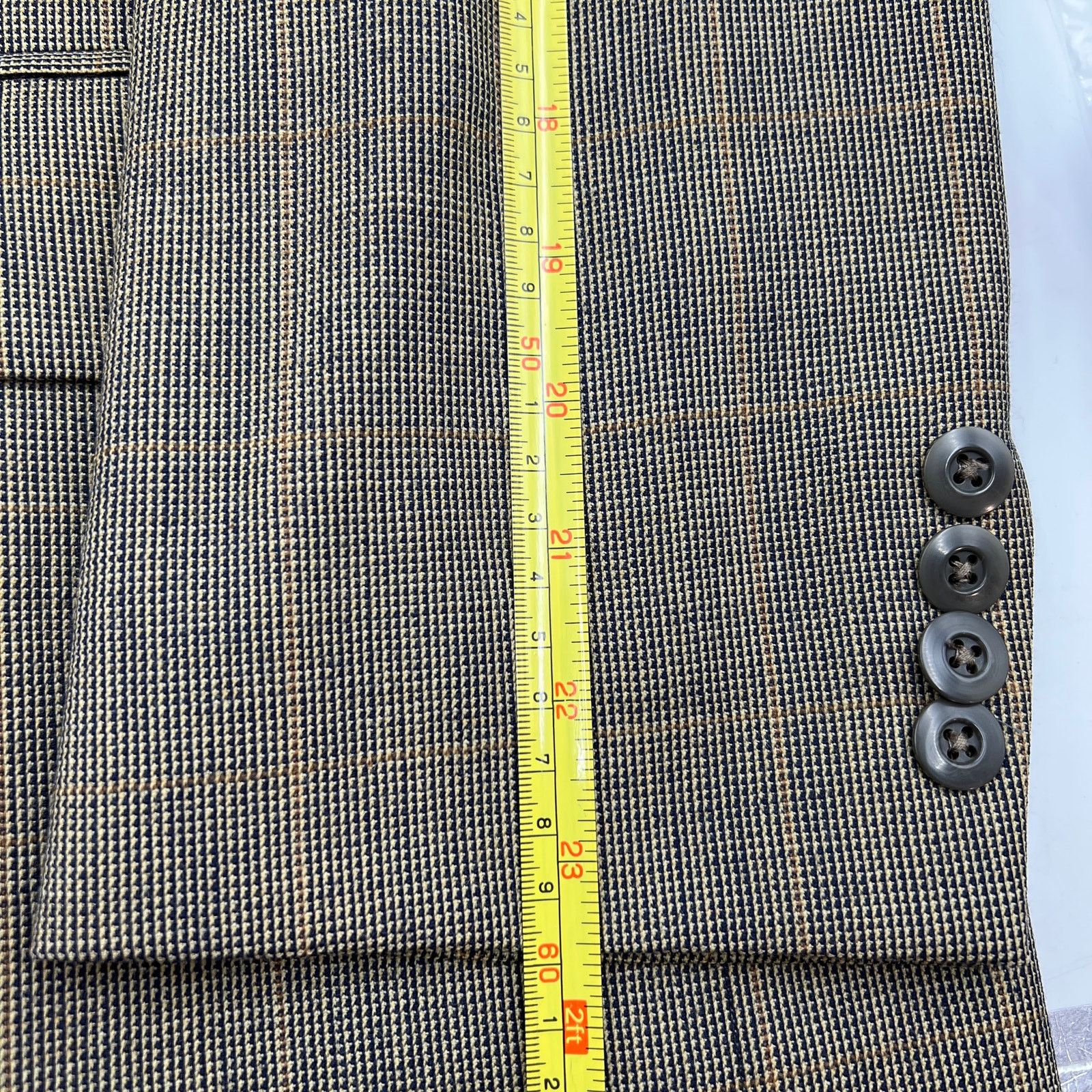 Lauren Ralph Lauren × Vintage Chaps Ralph Lauren Blazer Sports Coat Vintage 80s Wool Size 40S - 9 Thumbnail