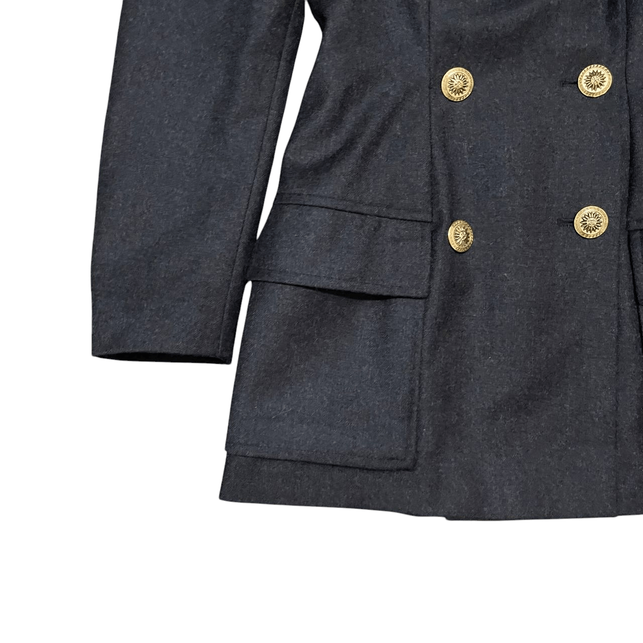 Versace Vintage Versace Sport Wool Coat Size S / US 4 / IT 40 - 3 Thumbnail