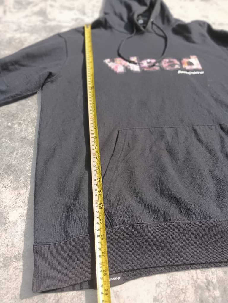 Japanese Brand Weed back channel with Velcro patches hoodie Size US M / EU 48-50 / 2 - 10 Thumbnail