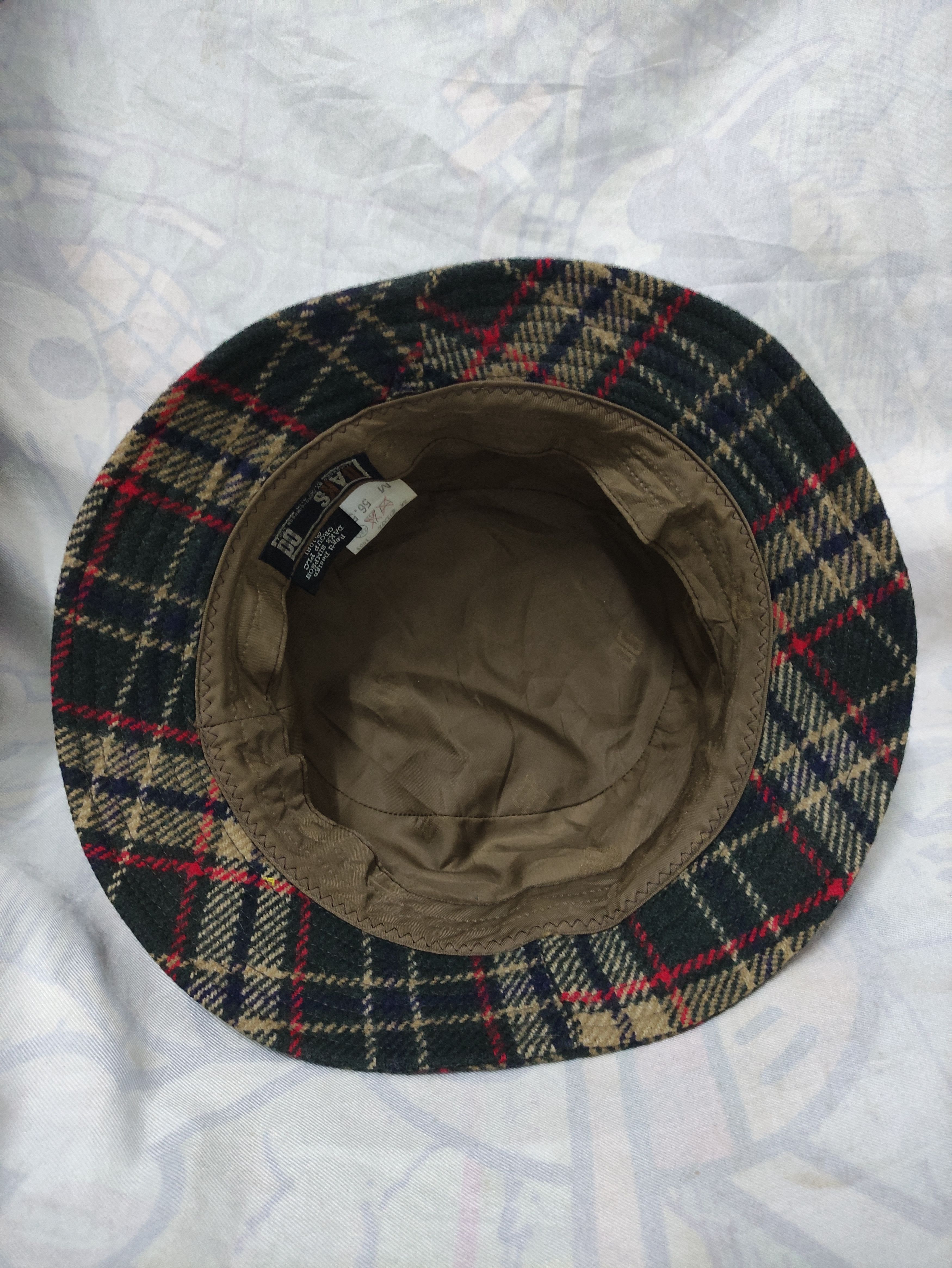 DAKS × Vintage DAKS LONDON VINTAGE WOOL BUCKET HAT Size ONE SIZE - 2 Thumbnail