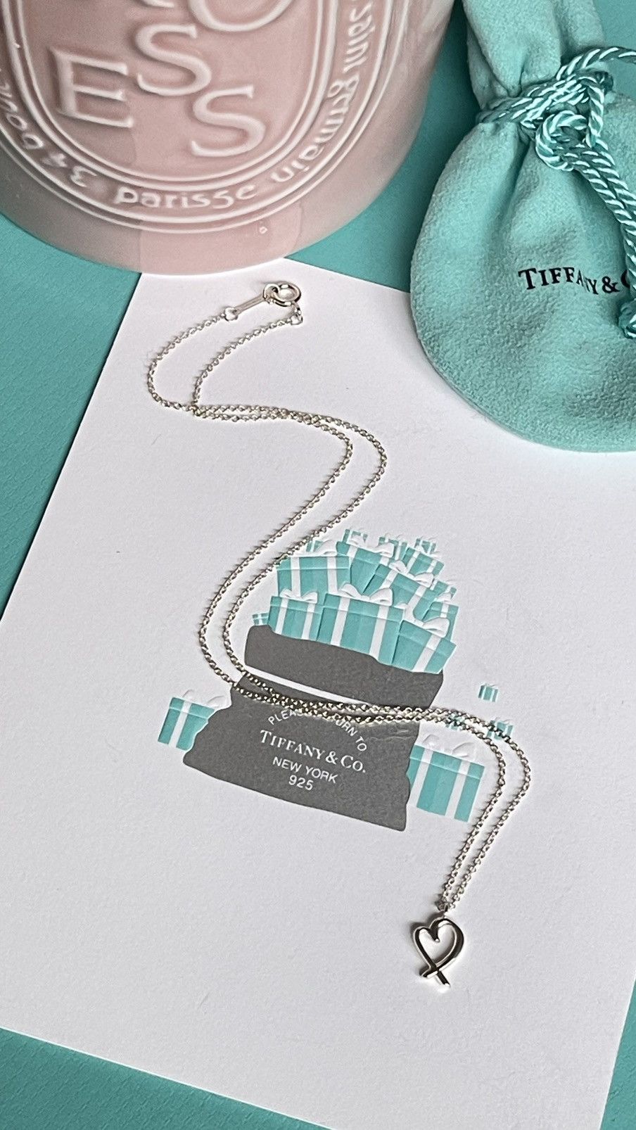 Tiffany & Co. Tiffany & Co Paloma Picasso Heart Pendant Mini 16” NEW $310 Size ONE SIZE - 10 Thumbnail