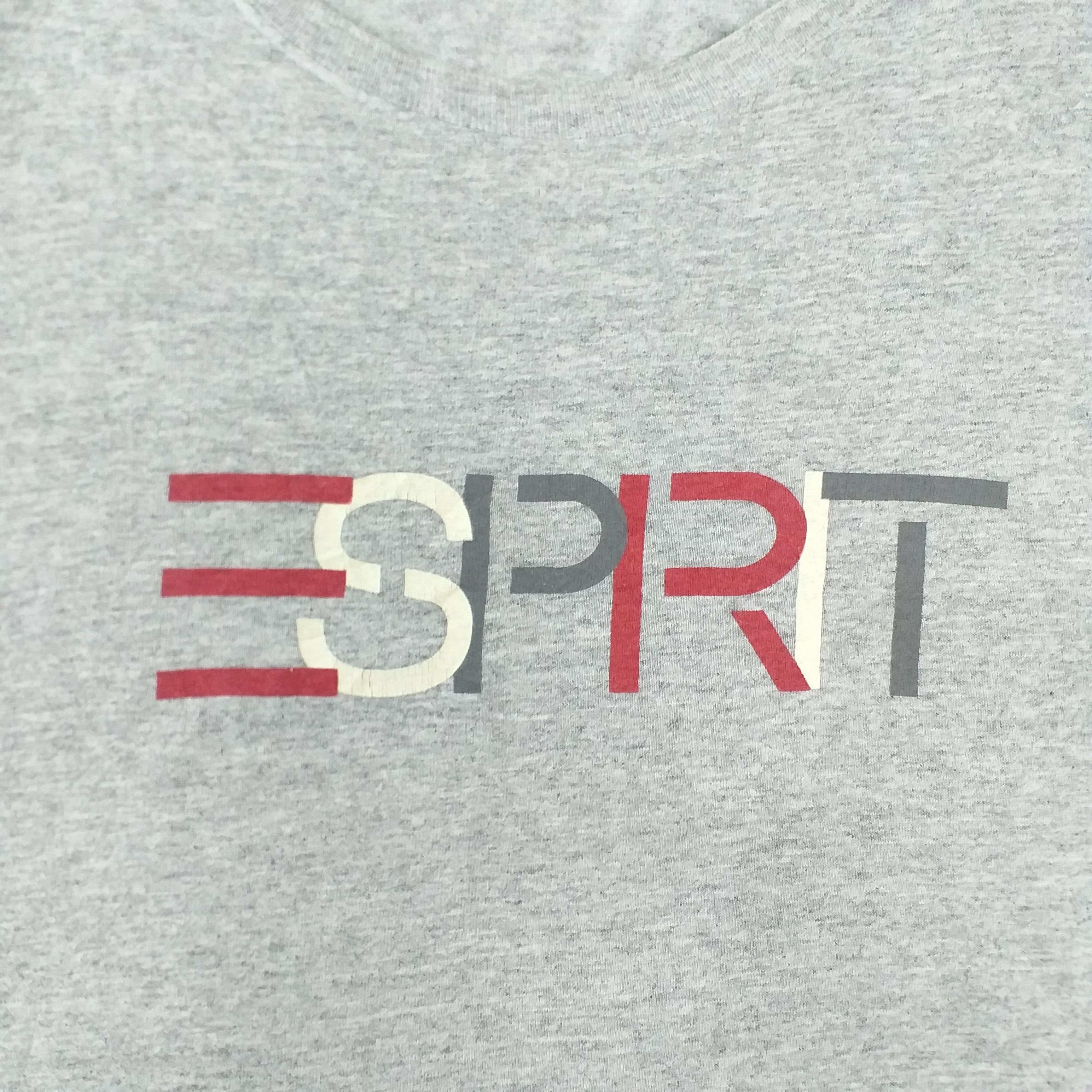 Japanese Brand Vintage Esprit Spell Out XLarge T-shirt -E050 Size US XL / EU 56 / 4 - 4 Thumbnail
