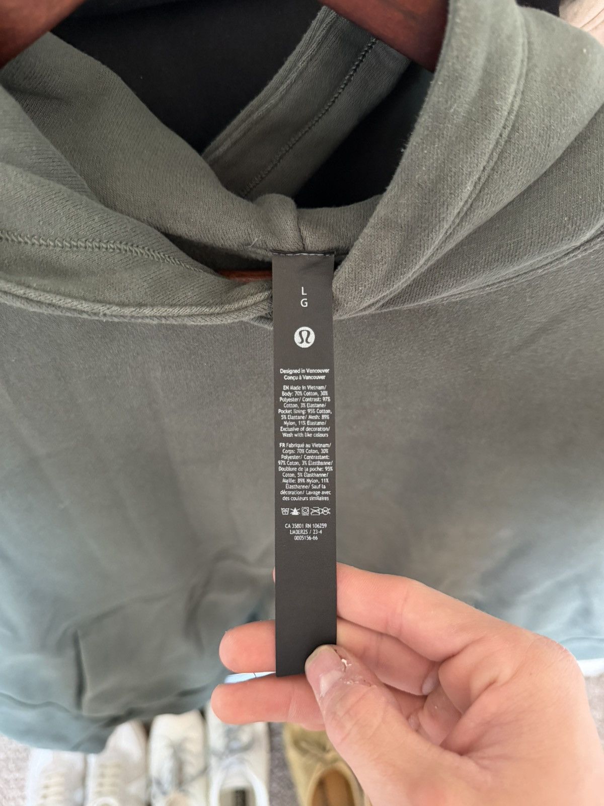 Lululemon Lululemon steady state hoodie Size US L / EU 52-54 / 3 - 3 Thumbnail