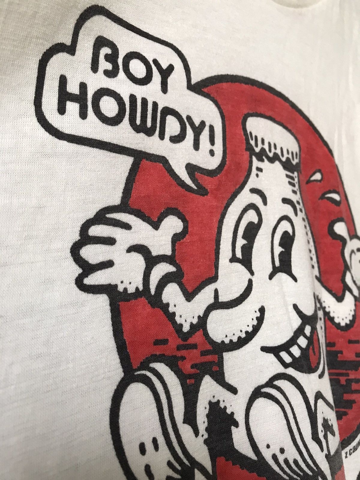 Vintage Vintage 80s Creem Magazine Boy howdy Shirt Size US L / EU 52-54 / 3 - 4 Thumbnail