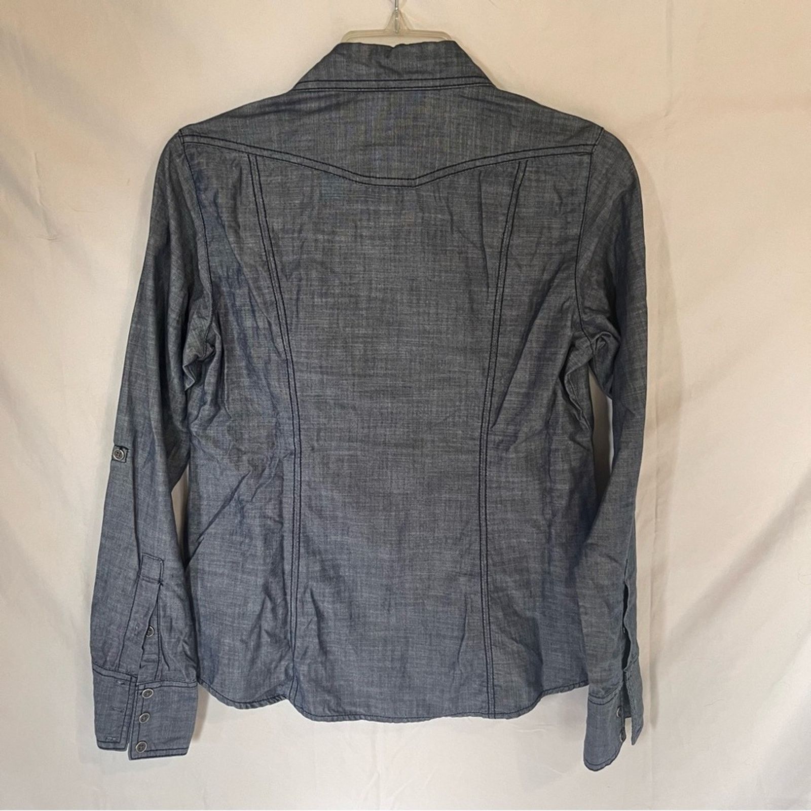 Columbia Columbia Shirt Chambray Outdoor Fish Camp Hiking Gorp Size S / US 4 / IT 40 - 8 Thumbnail