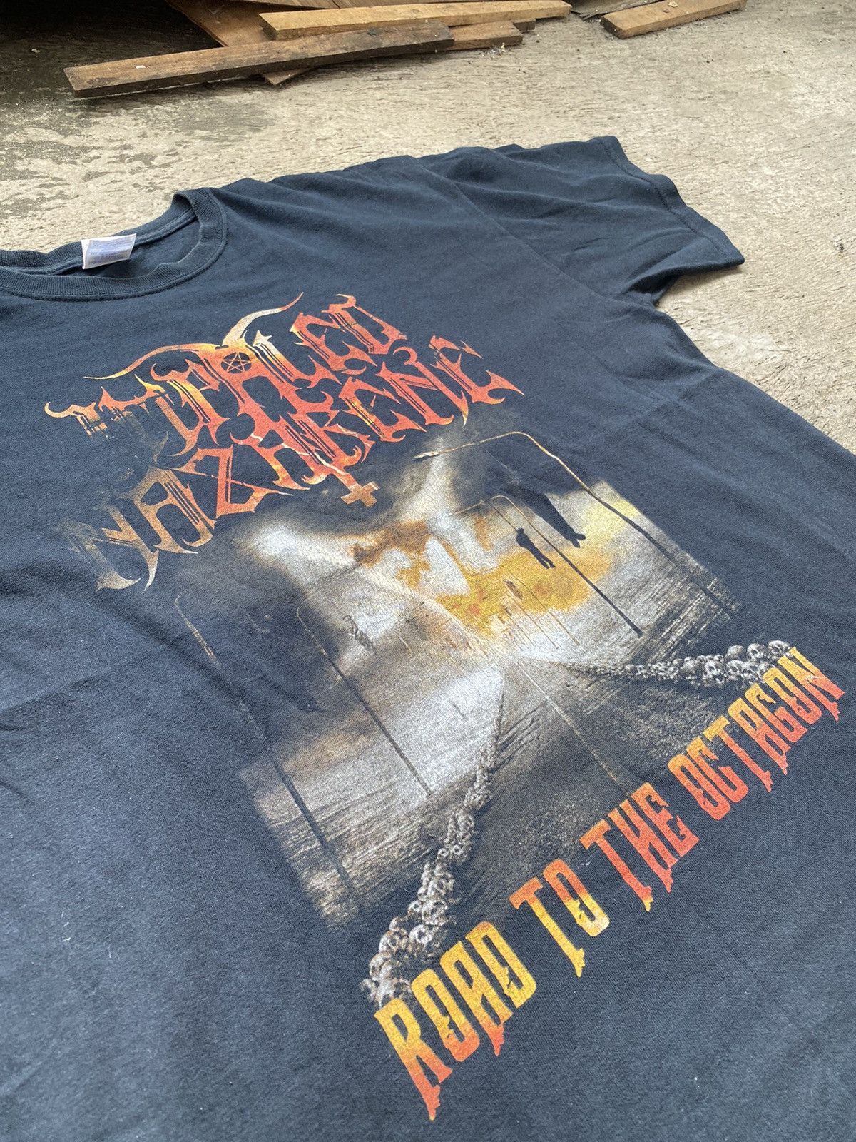 Band Tees Impaled Nazarene 2010 Album Band Tee Size US XL / EU 56 / 4 - 3 Thumbnail