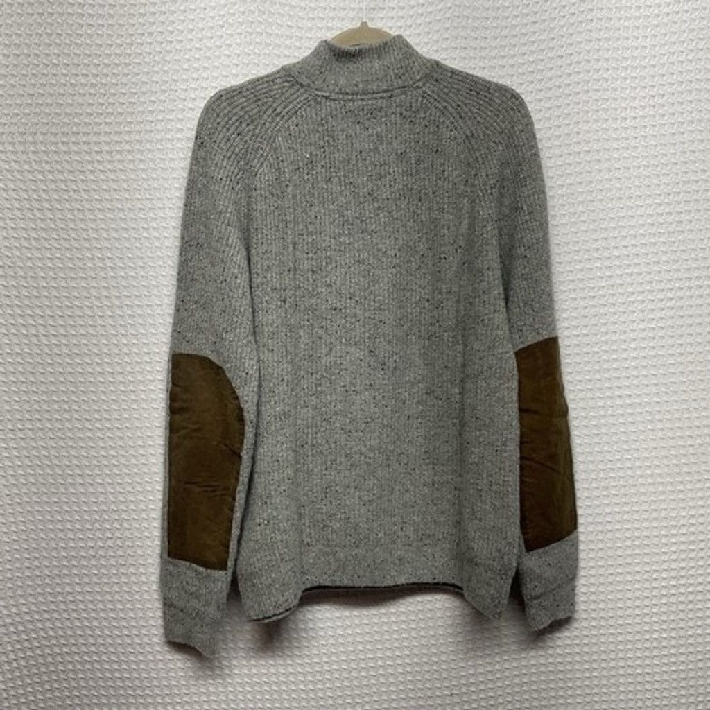 Flint And Tinder Flint and Tinder Gray1/4 Zip MockNeck Sweater Pullover Men M Size US M / EU 48-50 / 2 - 8 Thumbnail