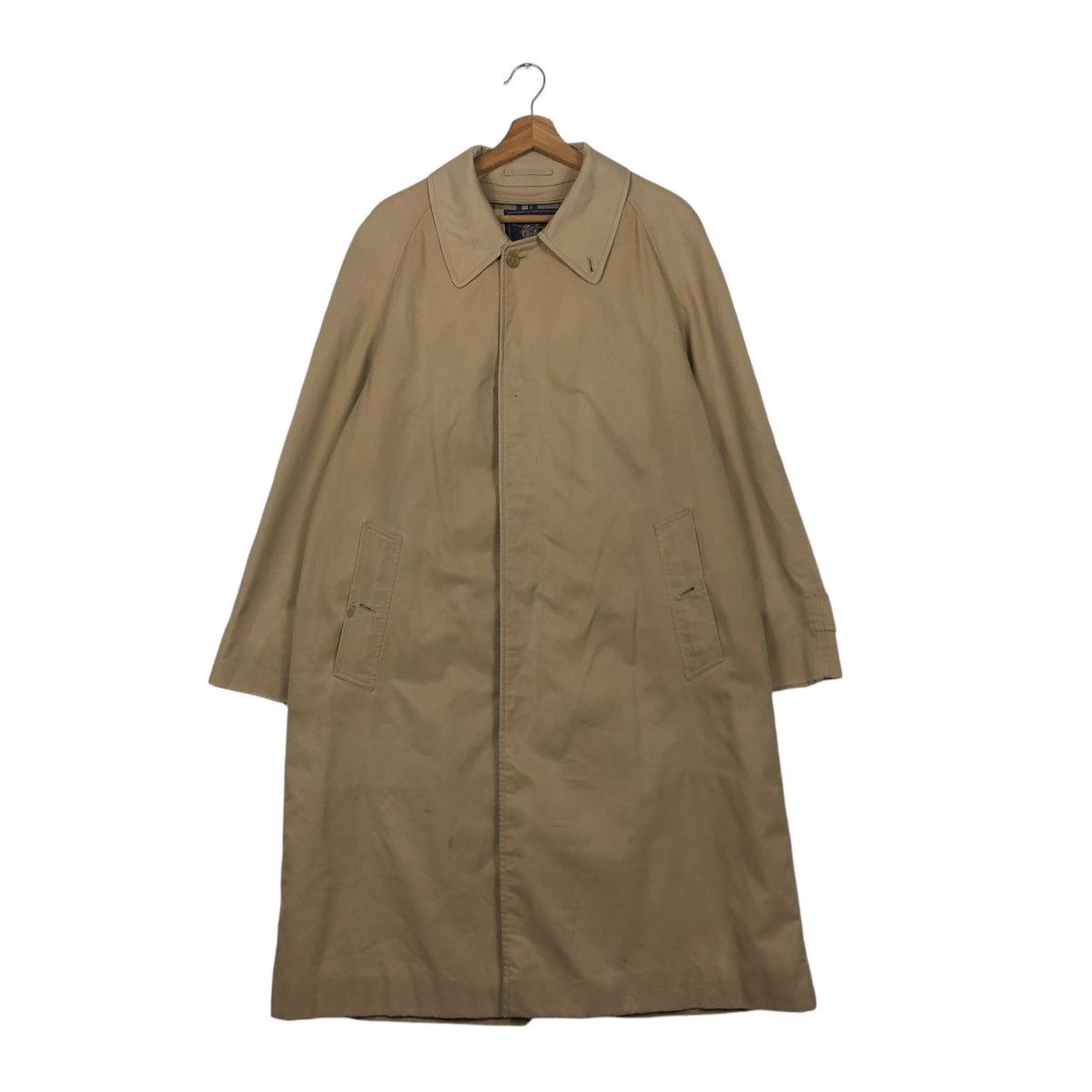 Burberry × Vintage 🔥VINTAGE LONG JACKET BURBERRYS NOVA CHECK BLANKET LINING Size US M / EU 48-50 / 2 - 2 Thumbnail