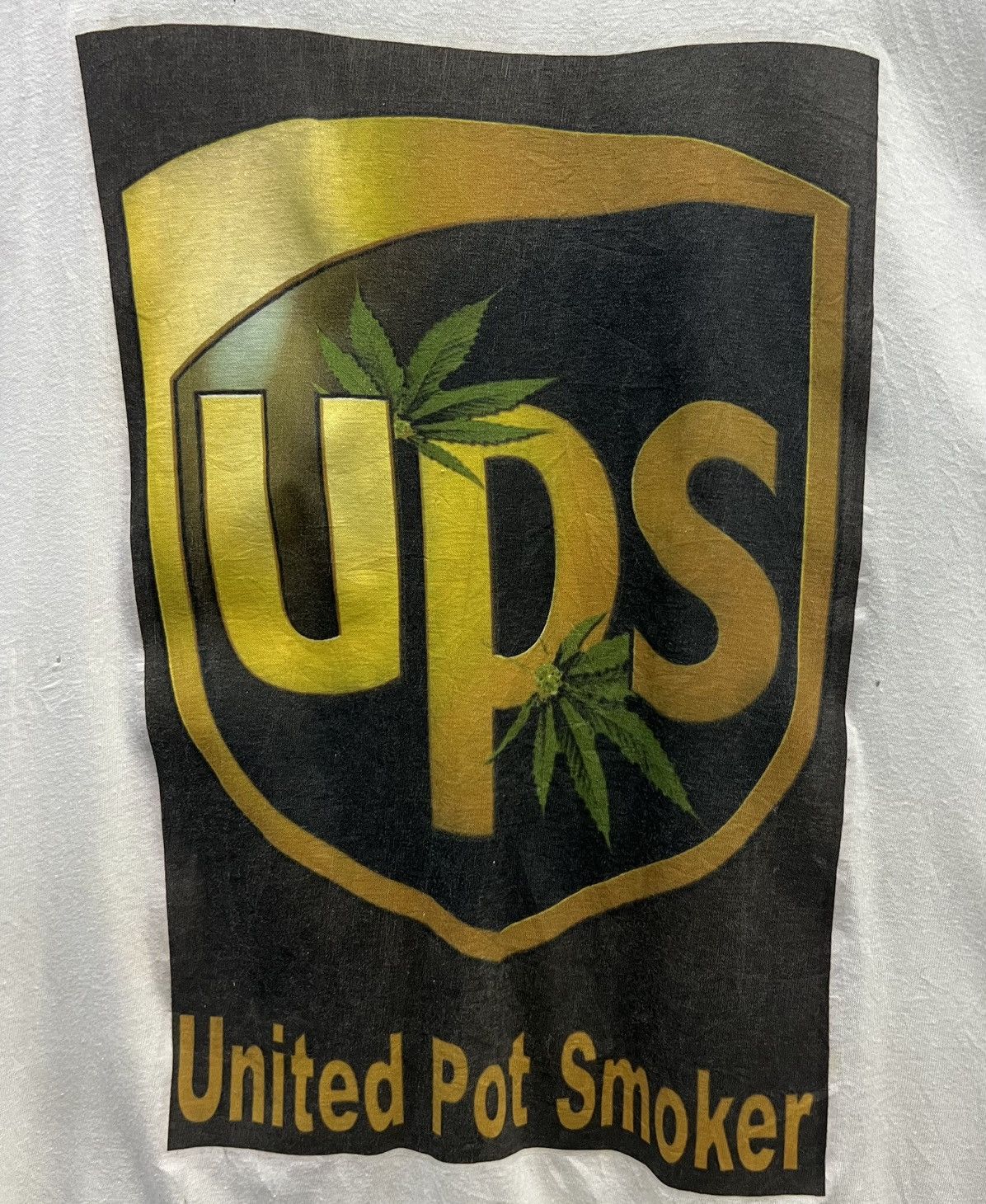 Vintage VINTAGE JEF’S IDEA UPS UNITED POT SMOKER SHIRT Size US XXL / EU 58 / 5 - 3 Thumbnail
