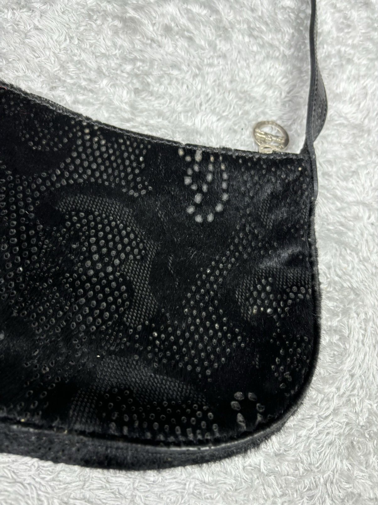 Longchamp Longchamp Mini Shoulder Velvet Bag Size ONE SIZE - 4 Thumbnail