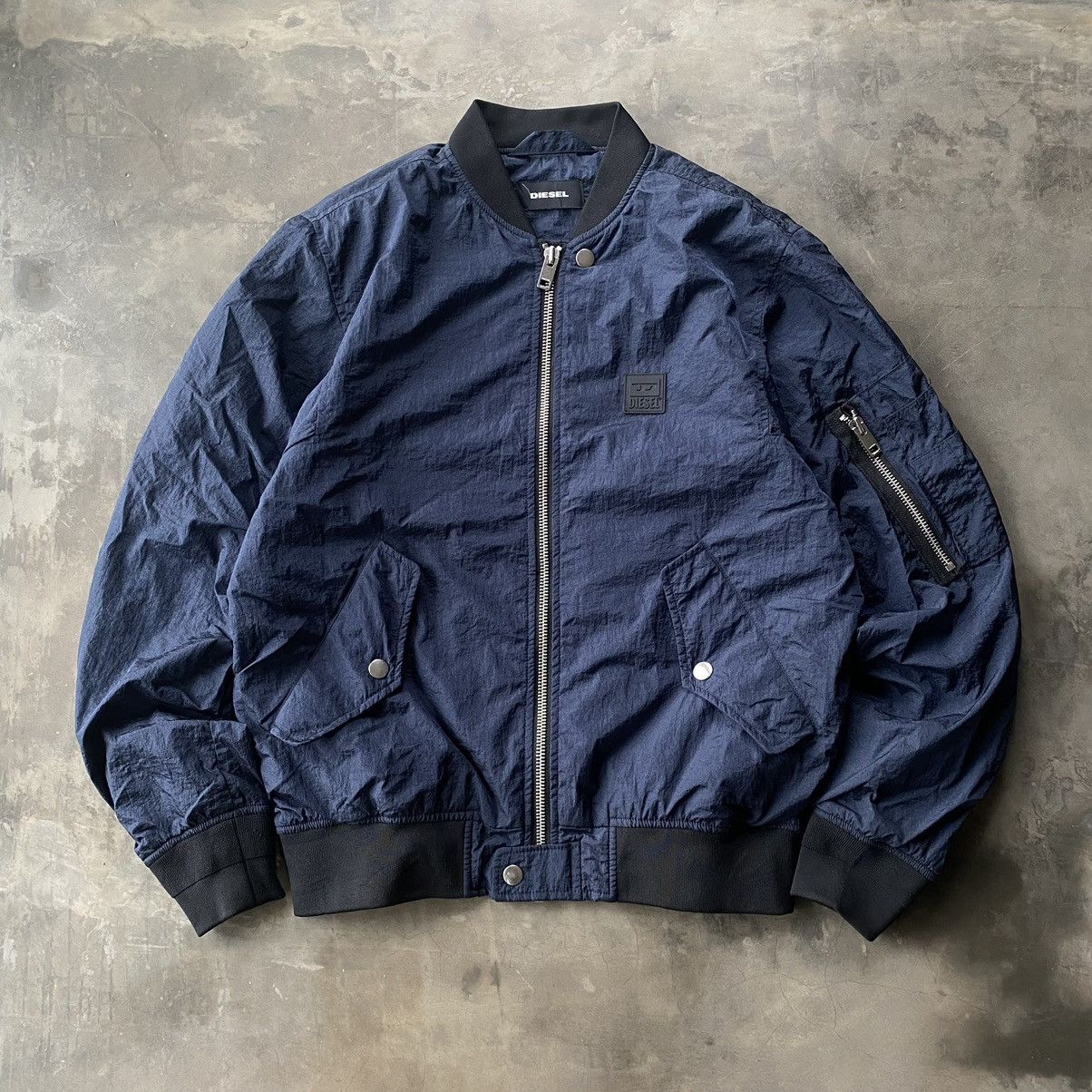 Diesel diesel nylon bomber jacket Size US M / EU 48-50 / 2 - 1 Thumbnail