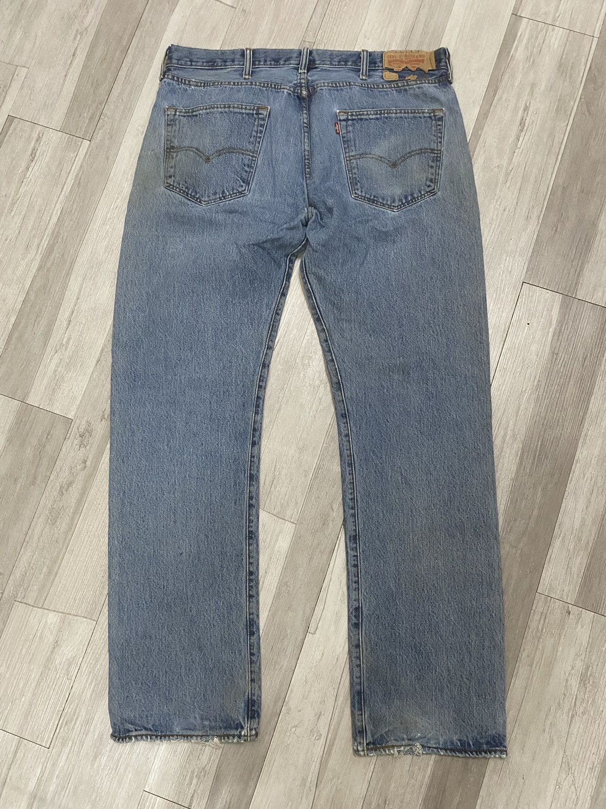 Levi's × Levi's Vintage Clothing Y2k 501 denim wash jeans size 38 Size US 38 / EU 54 - 2 Thumbnail