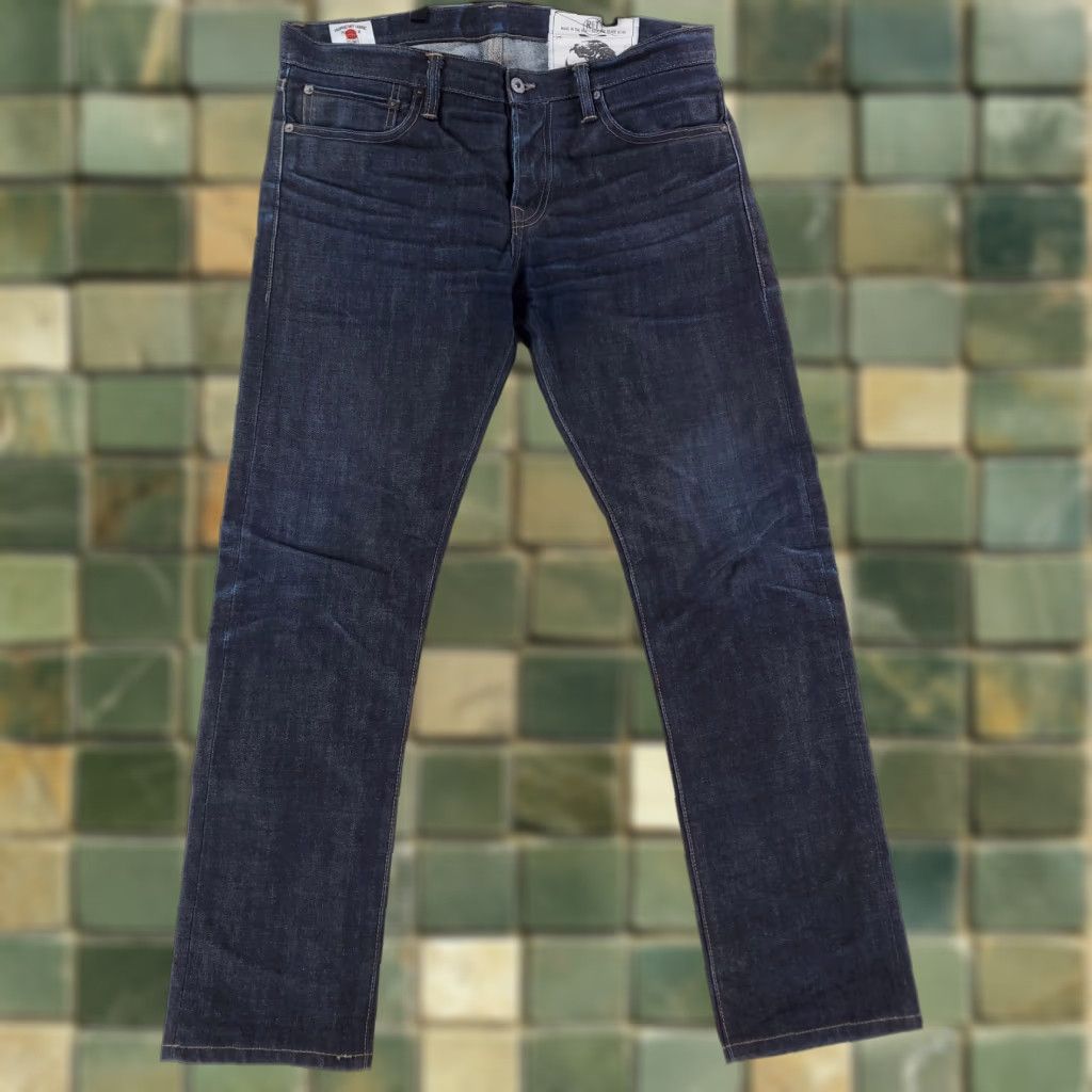 The Territory Ahead RGT Rogue Territory Selvedge Blue Jeans SK Skinny Japan Mens 36 Inseam 31 Blue Jeans Mens 36 Straight Japanese 33 (36 x 31 Actual) Size US 36 / EU 52 - 1 Thumbnail