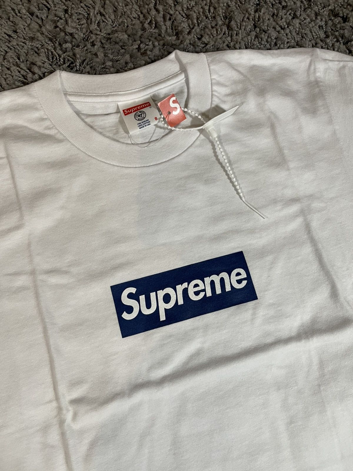 47 Brand × New York Yankees × Supreme 2015SS Supreme New York Yankees Box Logo Tee T-Shirts White Size US S / EU 44-46 / 1 - 3 Thumbnail
