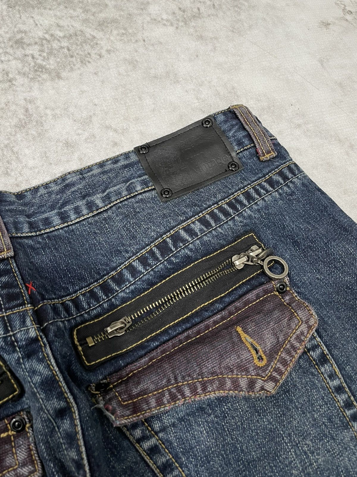 Hysteric Glamour × If Six Was Nine × Le Grande Bleu (L.G.B.) 2000s premium japan Seditionaries flared denim y2k style Size US 34 / EU 50 - 10 Thumbnail