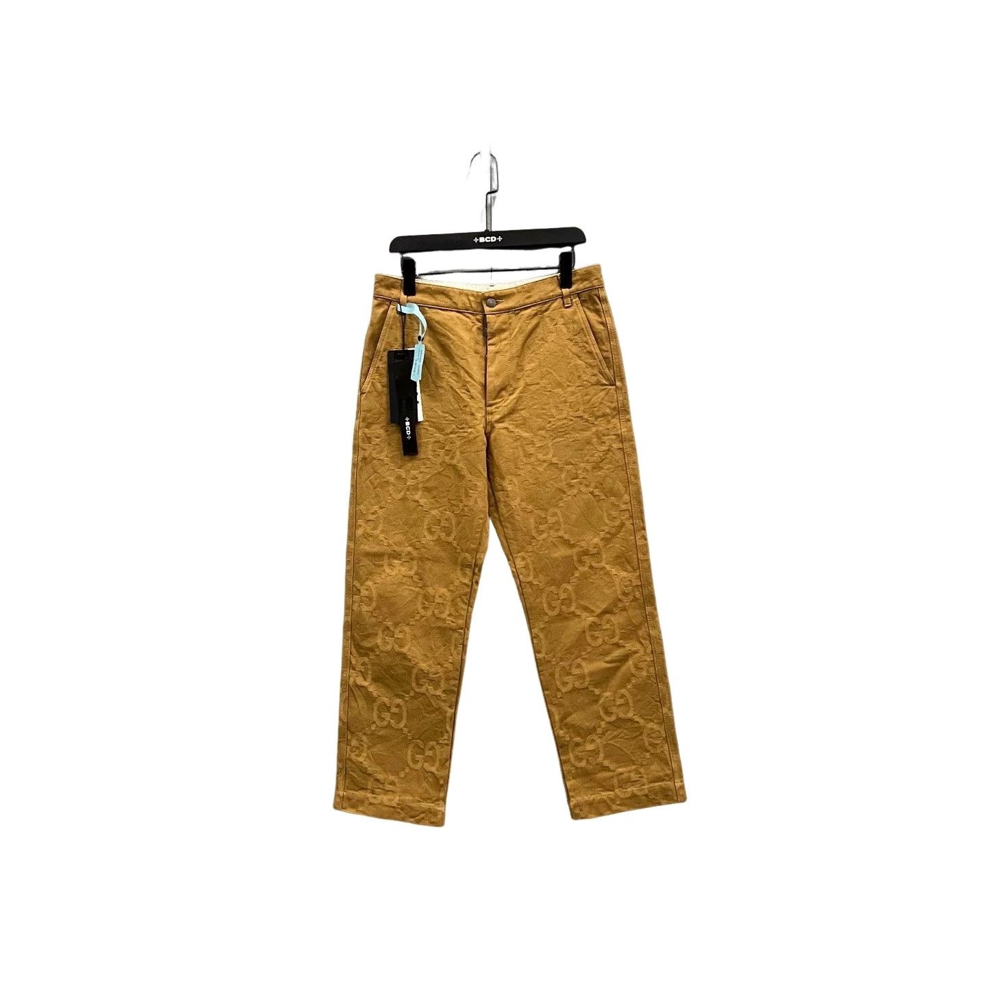 Gucci Gucci Brown GG Jacquard Pants Size US 30 / EU 46 Size US 30 / EU 46 - 1 Thumbnail