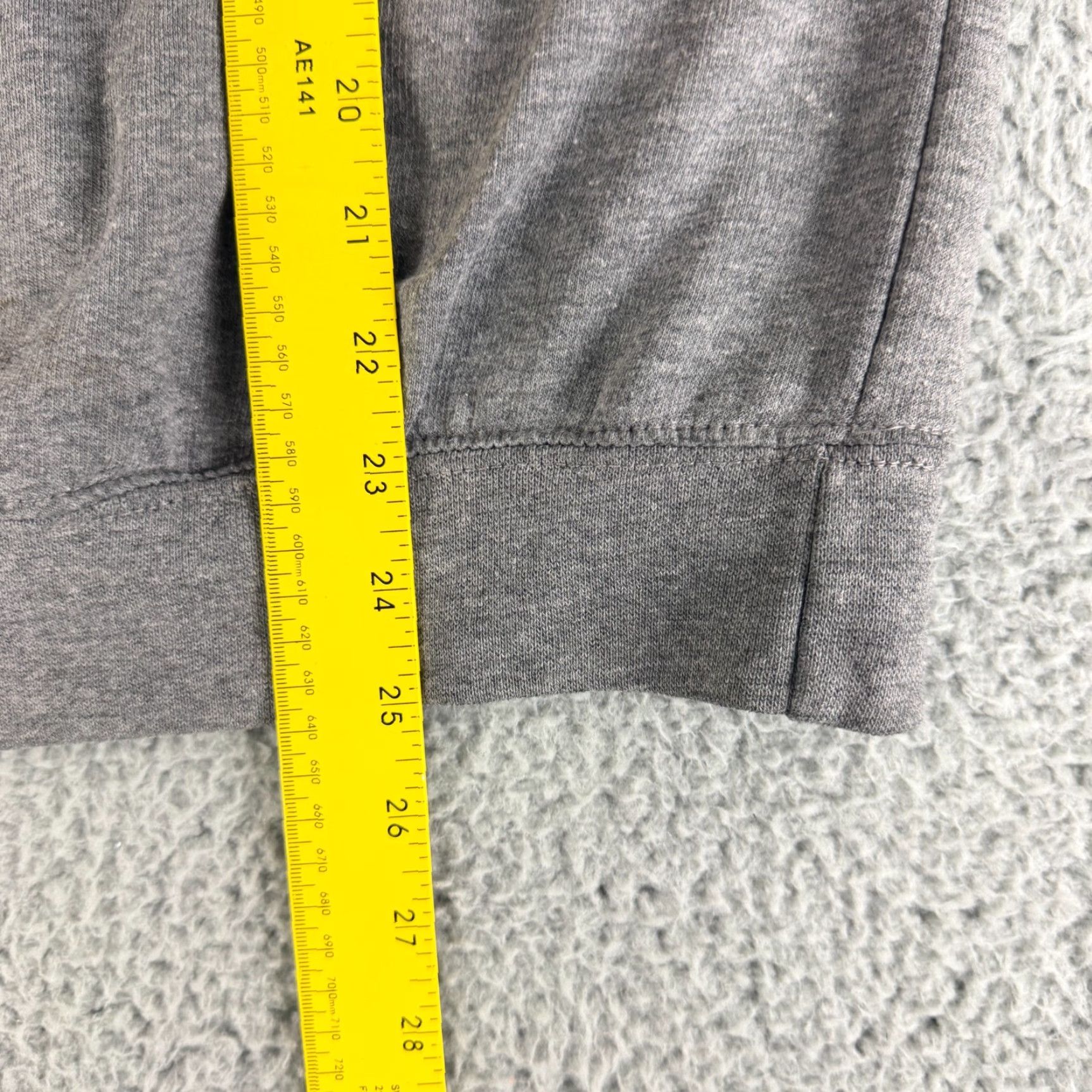 Vintage The University of Oxford Sweater Women's Small Gray Long Sleeve Crew Neck Cotton Size S / US 4 / IT 40 - 7 Thumbnail
