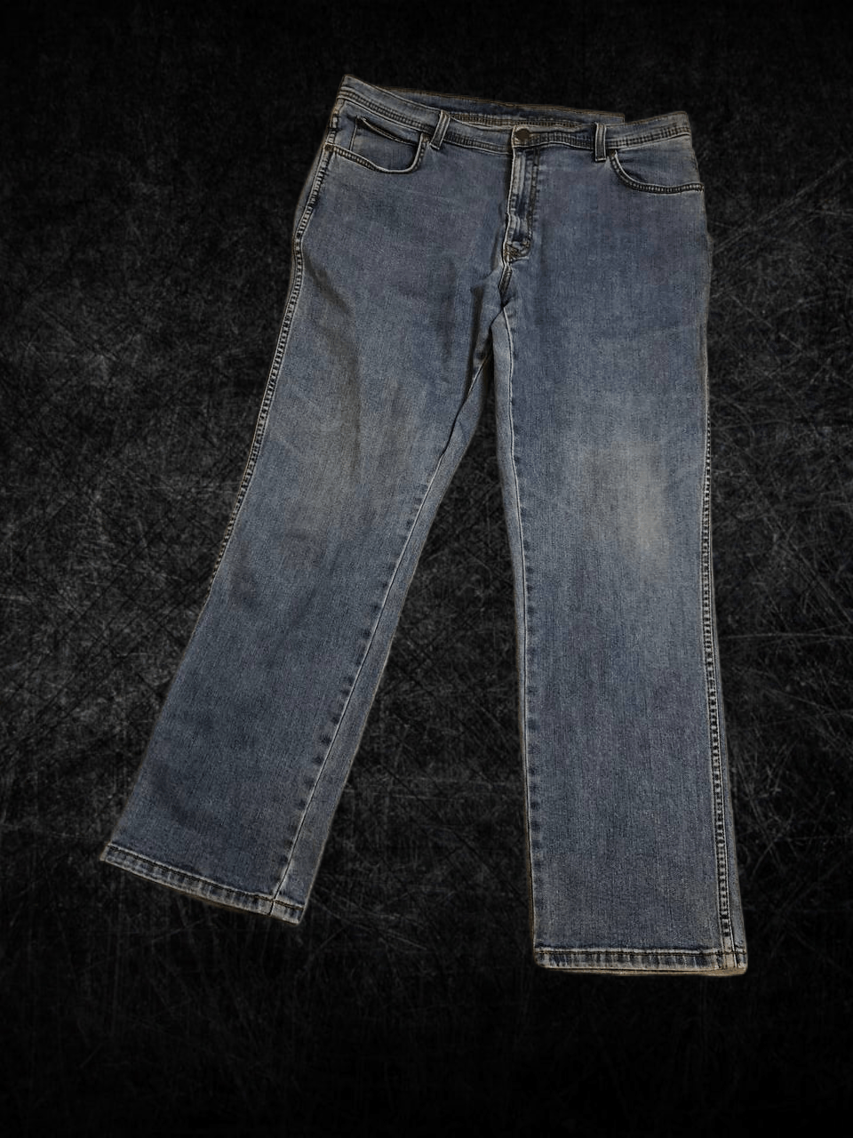 Wrangler Wrangler Mens Straight Leg Jeans Size US 34 / EU 50 - 1 Thumbnail