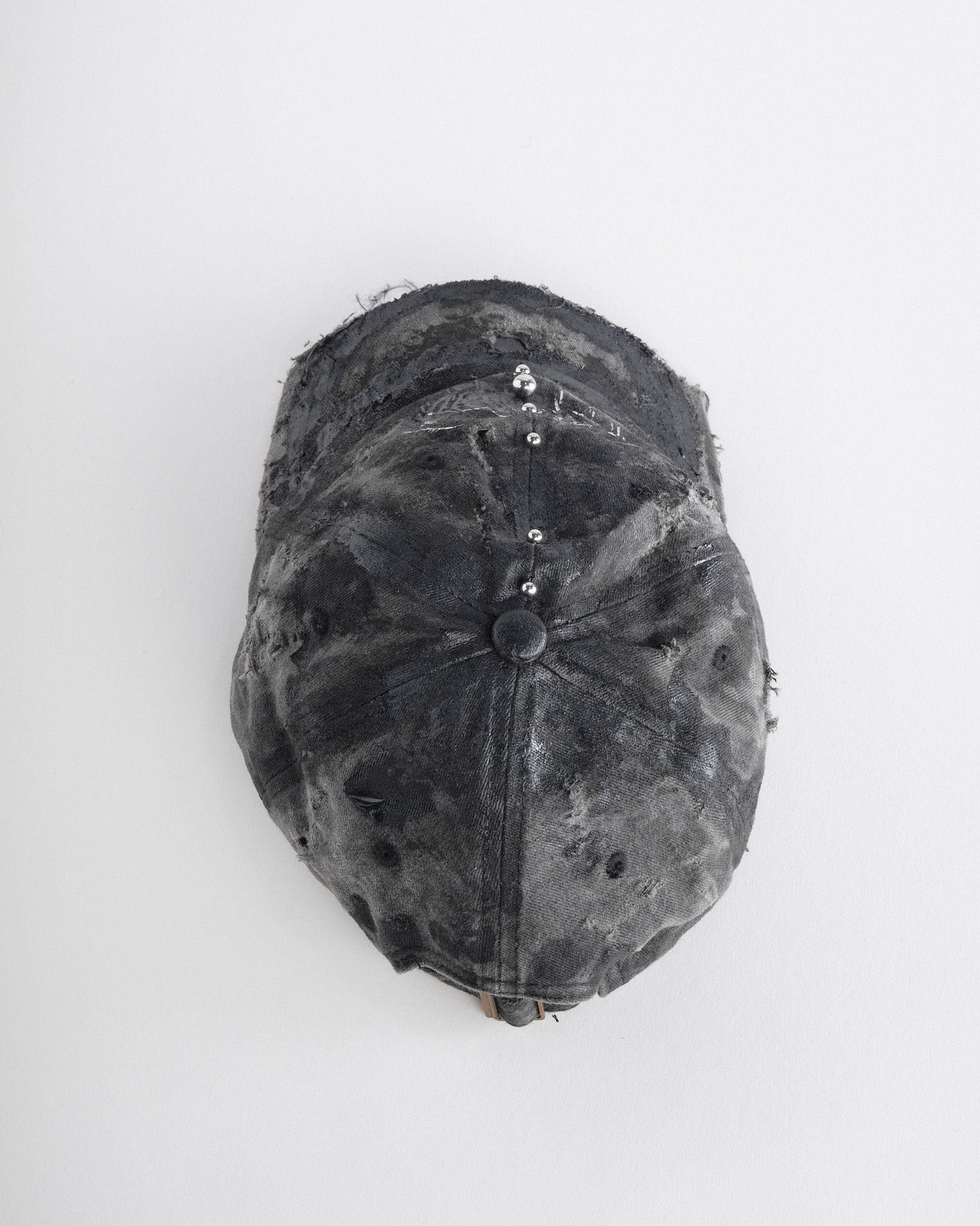 Other ASTROBOI* 'Indie XXX' Black .5 Visor Pierced Hat Size ONE SIZE - 6 Thumbnail