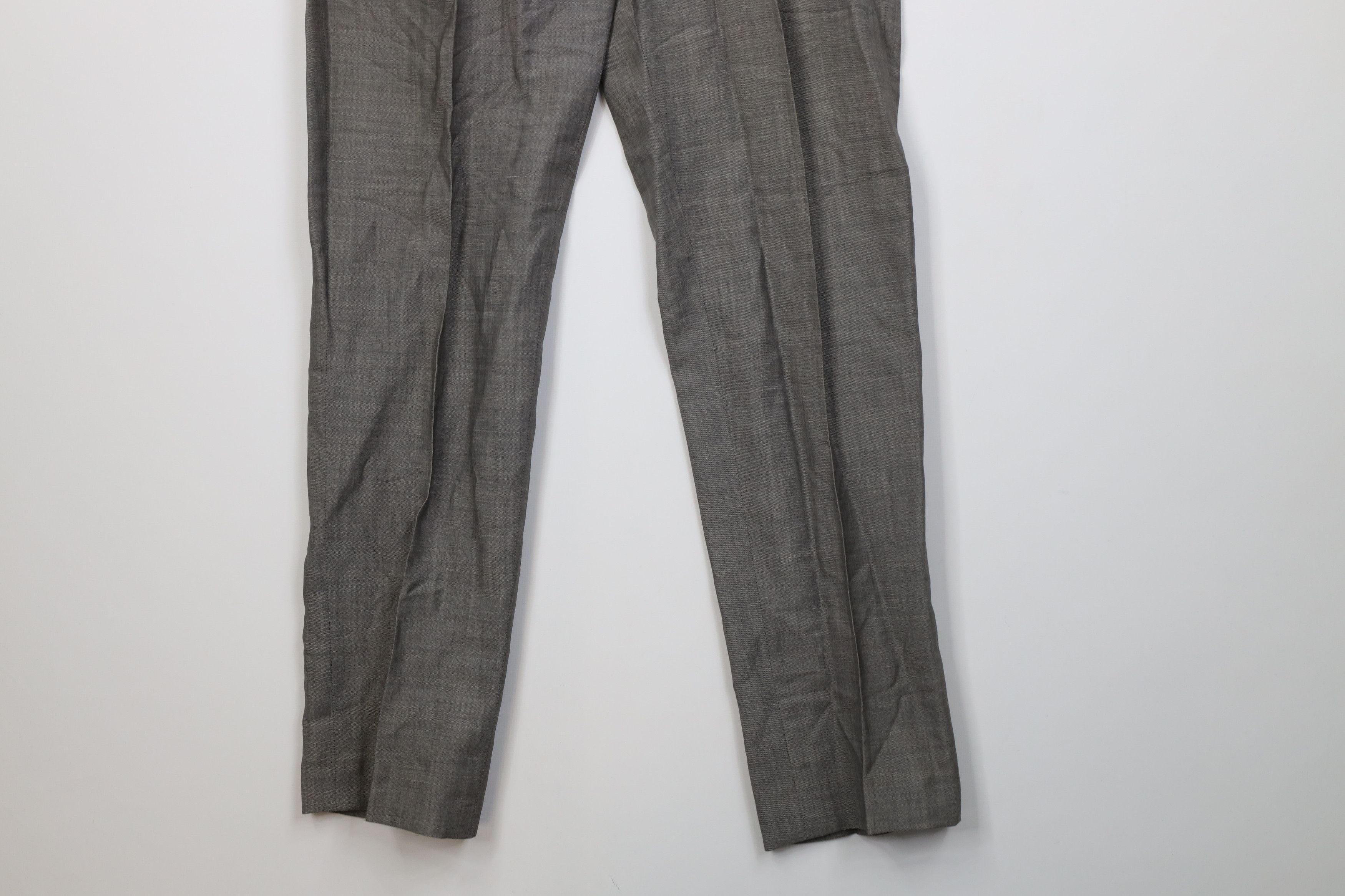 Vintage Vintage 50s Rockabilly Wool Rayon Gabardine Chino Pants USA Size US 28 / EU 44 - 4 Thumbnail