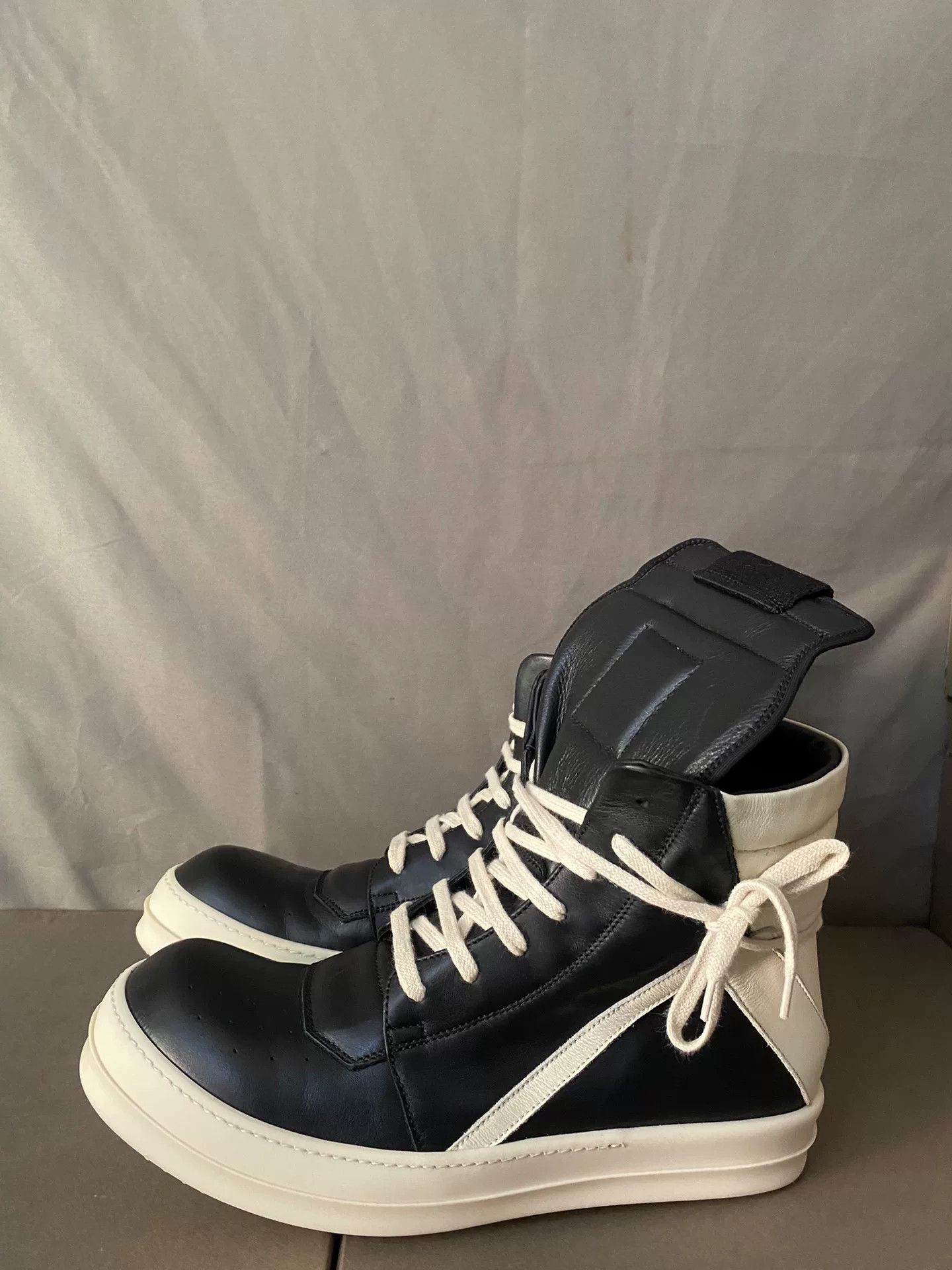 Rick Owens rick owens stylish black leather shoes size 42 Size US 9 / EU 42 - 1 Thumbnail