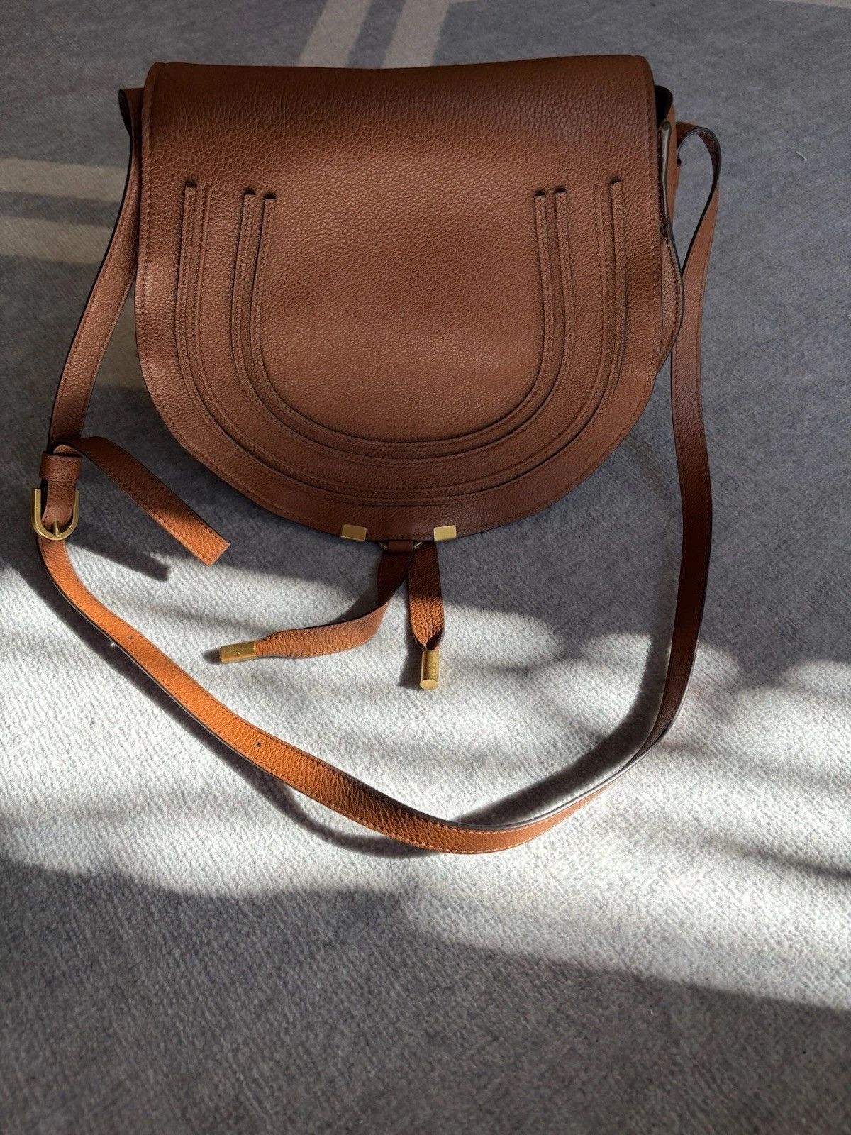 Other Chloé Marice Caramel Saddle Bag Size ONE SIZE - 1 Thumbnail