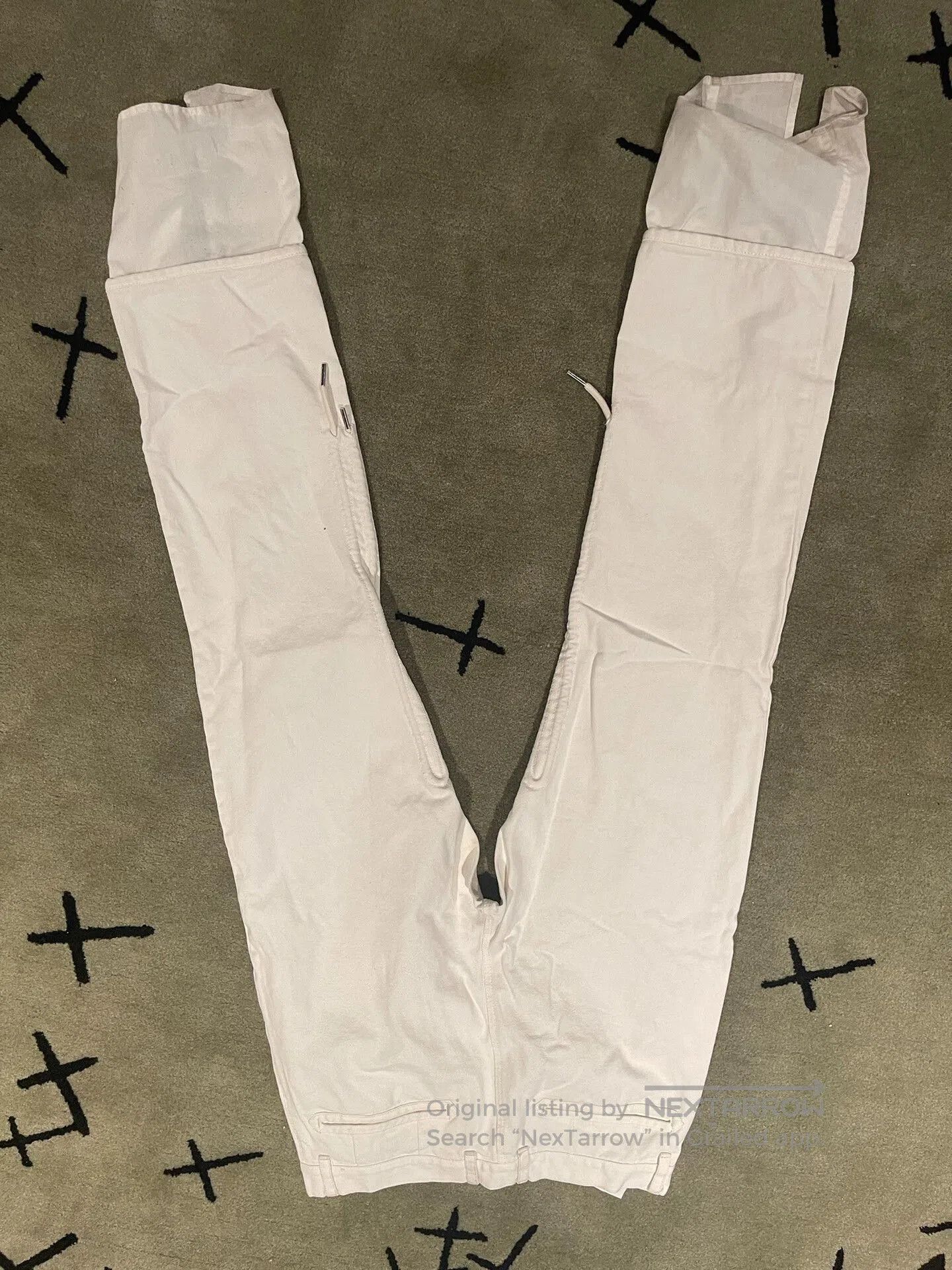 Raf Simons kanghyuk 2021 denim pants with unique design. Size US 34 / EU 50 - 5 Thumbnail