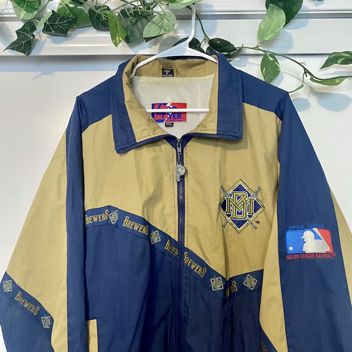 MLB Vintage Milwaukee Brewers MLB Pro Player Jacket Size US XL / EU 56 / 4 - 2 Thumbnail