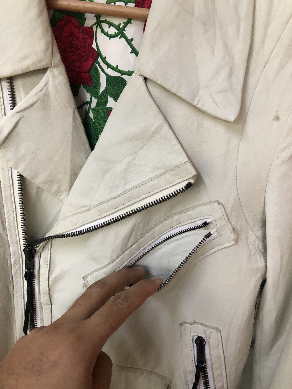Number (N)ine Vtg 2006 S/S Number (N)ine Lambskin Leather Jacket Size US S / EU 44-46 / 1 - 12 Thumbnail