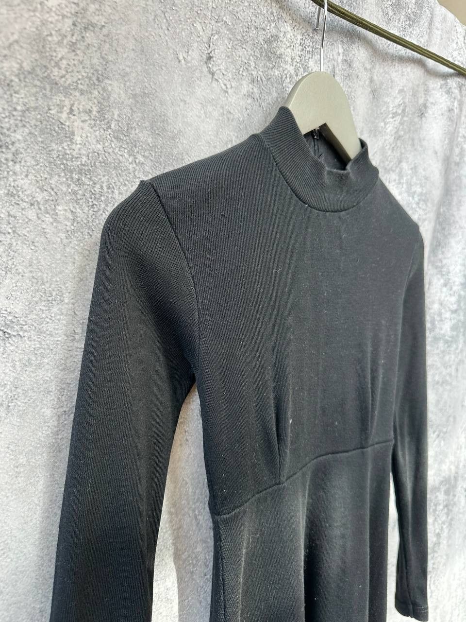 Katharine Hamnett London × Vintage Katharine Hamnett Classic Tight Midi Dress Black Vintage 80s Size XS / US 0-2 / IT 36-38 - 4 Thumbnail