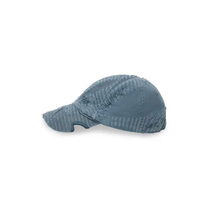 Balenciaga o1w1db10126 Size: M / Laser Destroyed Hat / Cap Size ONE SIZE - 5 Thumbnail