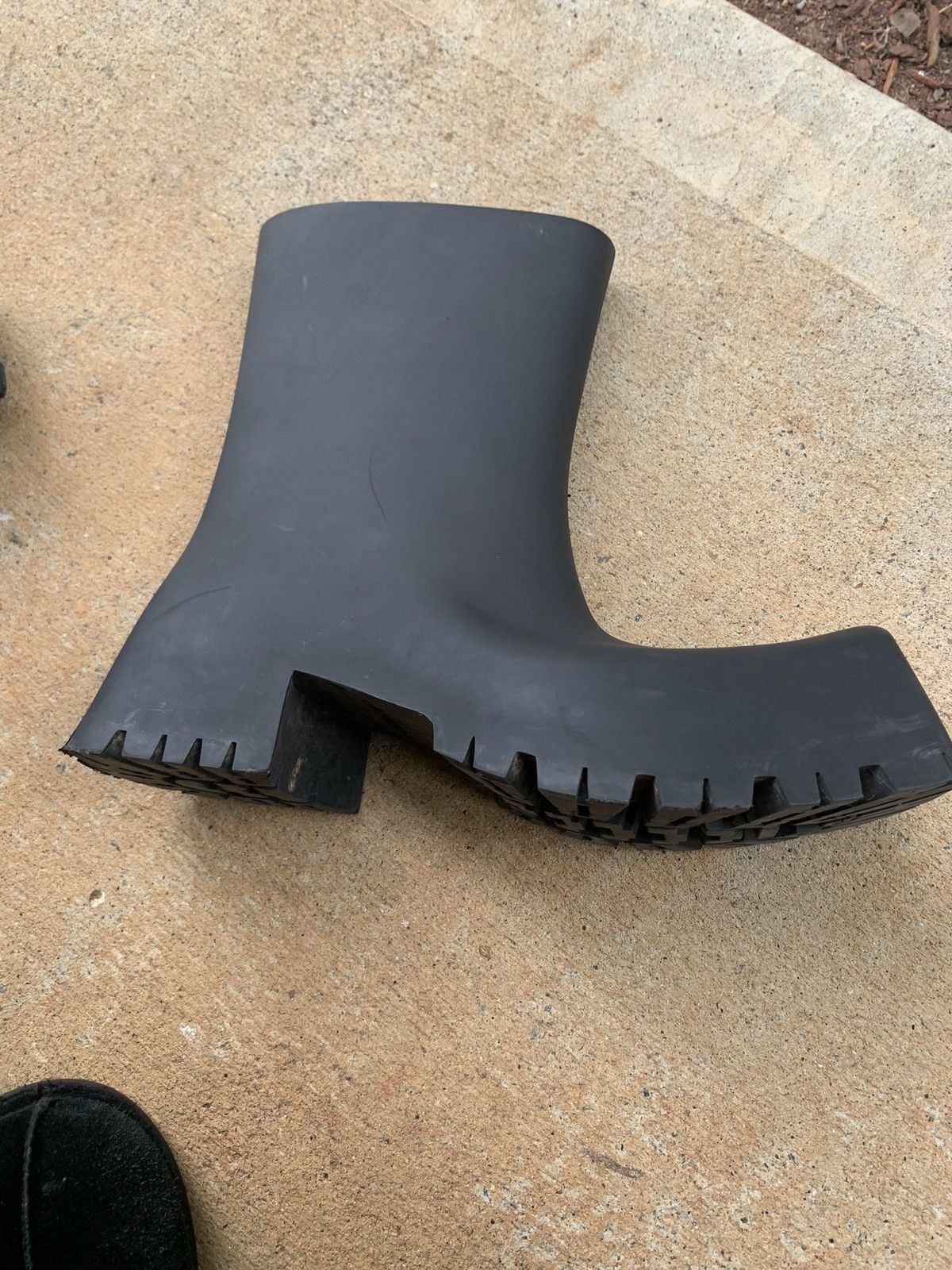 Balenciaga Balenciaga Rubber Trooper Boots in black Size US 8 / EU 41 - 3 Thumbnail
