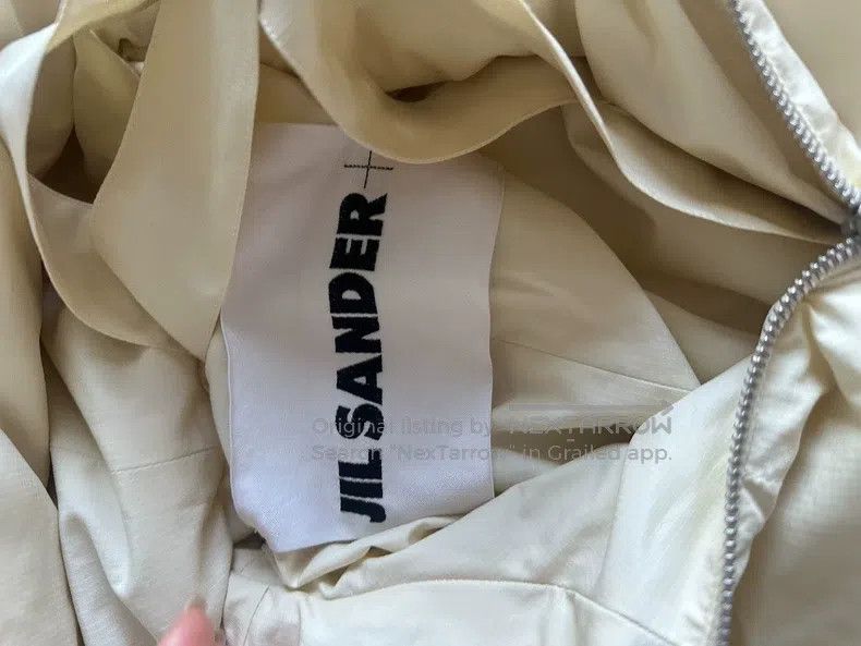 Jil Sander Jil Sander Classic Cream Yellow Down Jacket Size S / US 4 / IT 40 - 5 Thumbnail