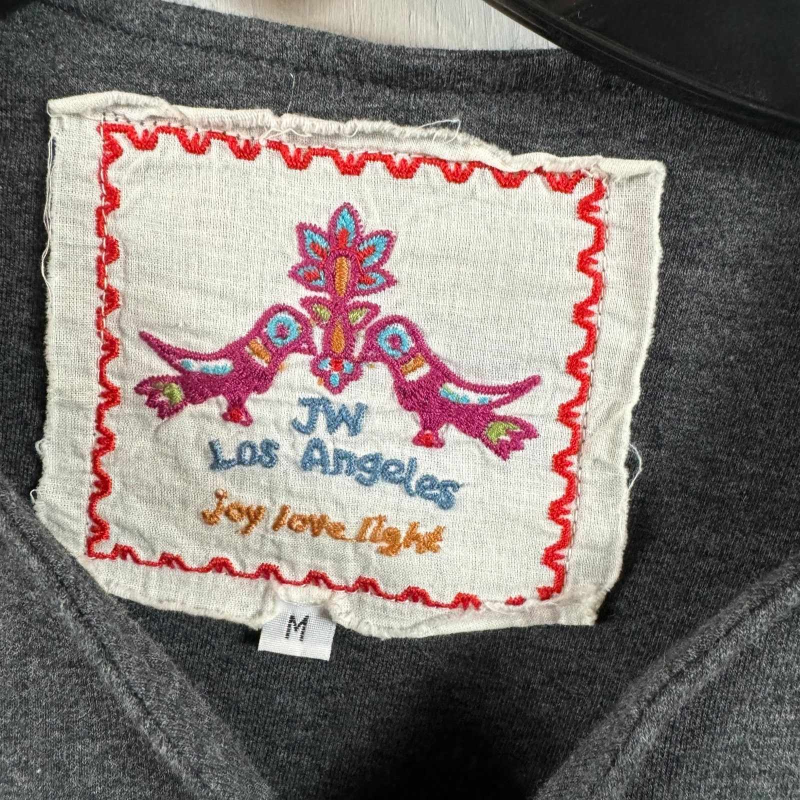 Johnny Was Johnny Was gray floral embroidered cardigan hook closure. Size M / US 6-8 / IT 42-44 - 5 Thumbnail