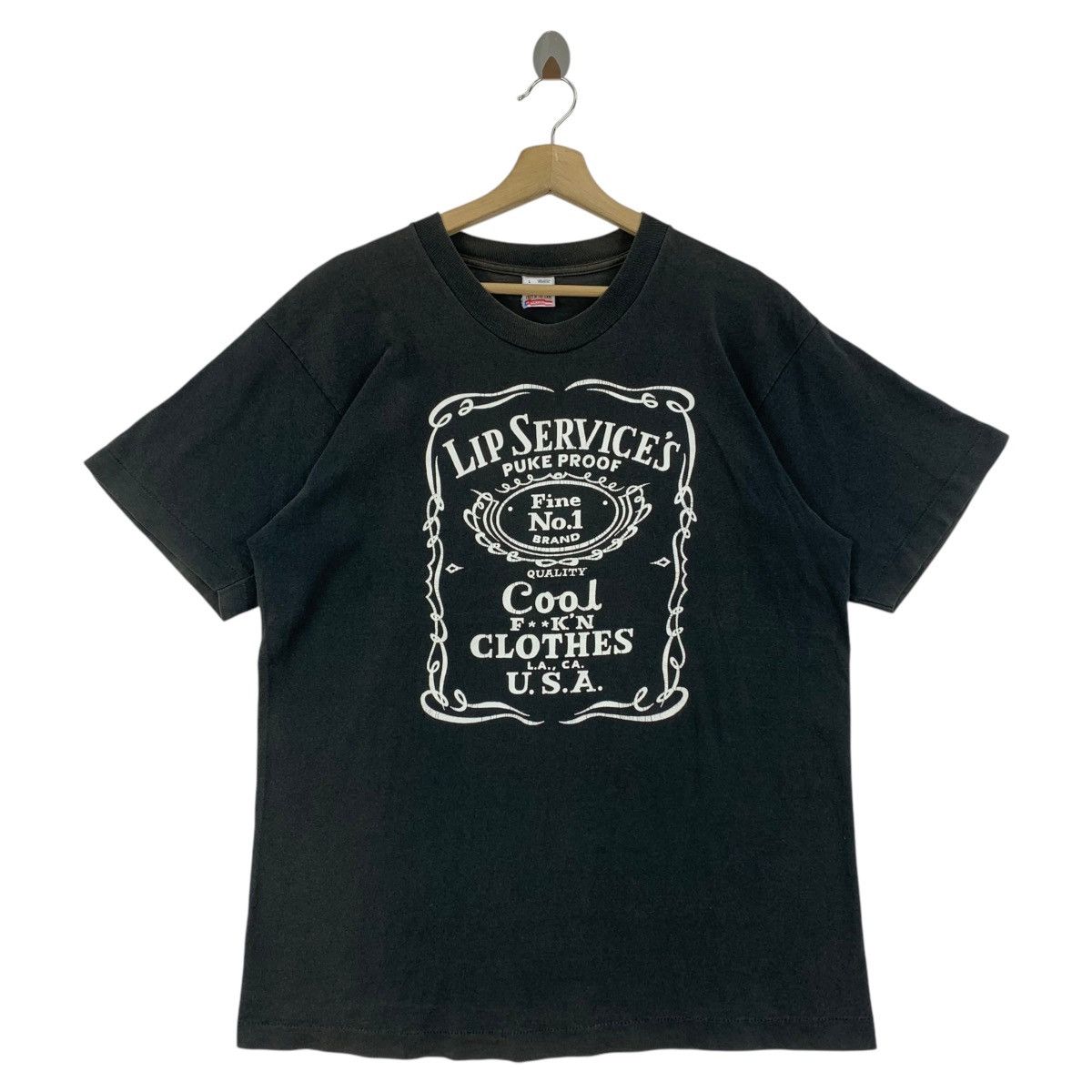 Band Tees × Lip Service × Vintage Vintage LIP SERVICE’S cool fckn clothes band tees Size US L / EU 52-54 / 3 - 1 Thumbnail