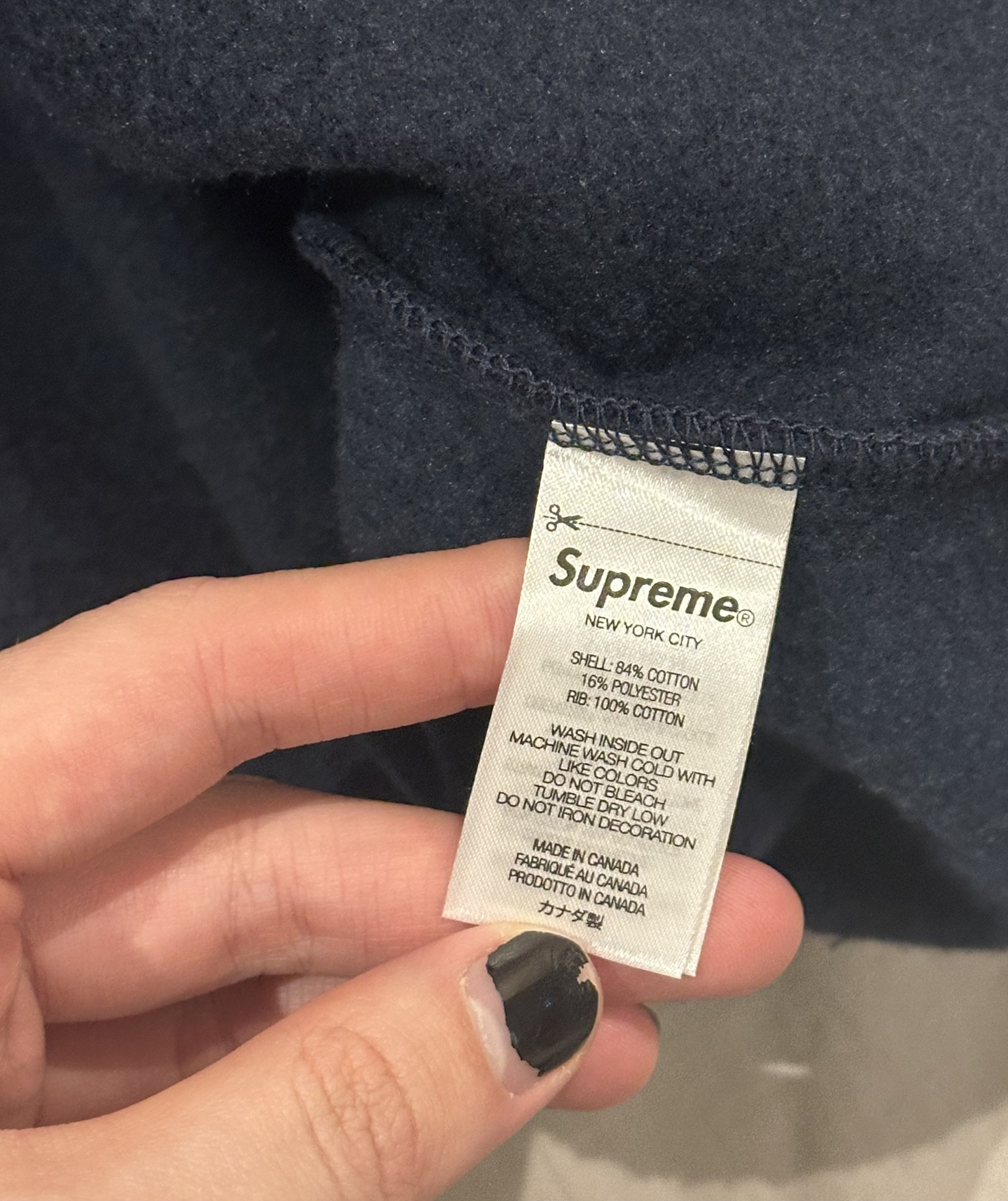 Supreme Supreme London store exclusive crewneck Size US XL / EU 56 / 4 - 5 Thumbnail