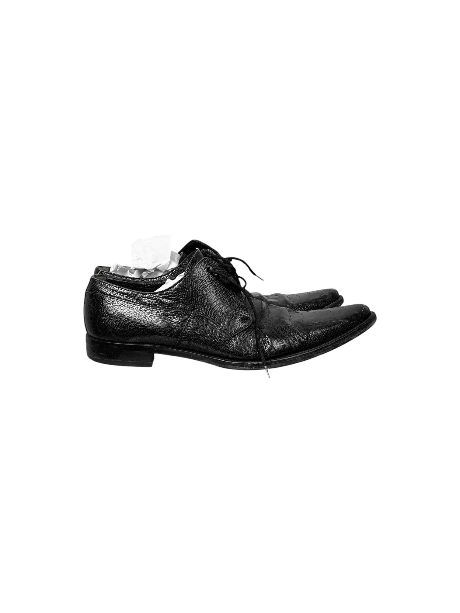 Dolce & Gabbana Dolce&Gabbana 2000's Crocodile Embossed Leather Shoes Size US 7.5 / EU 40-41 - 4 Thumbnail
