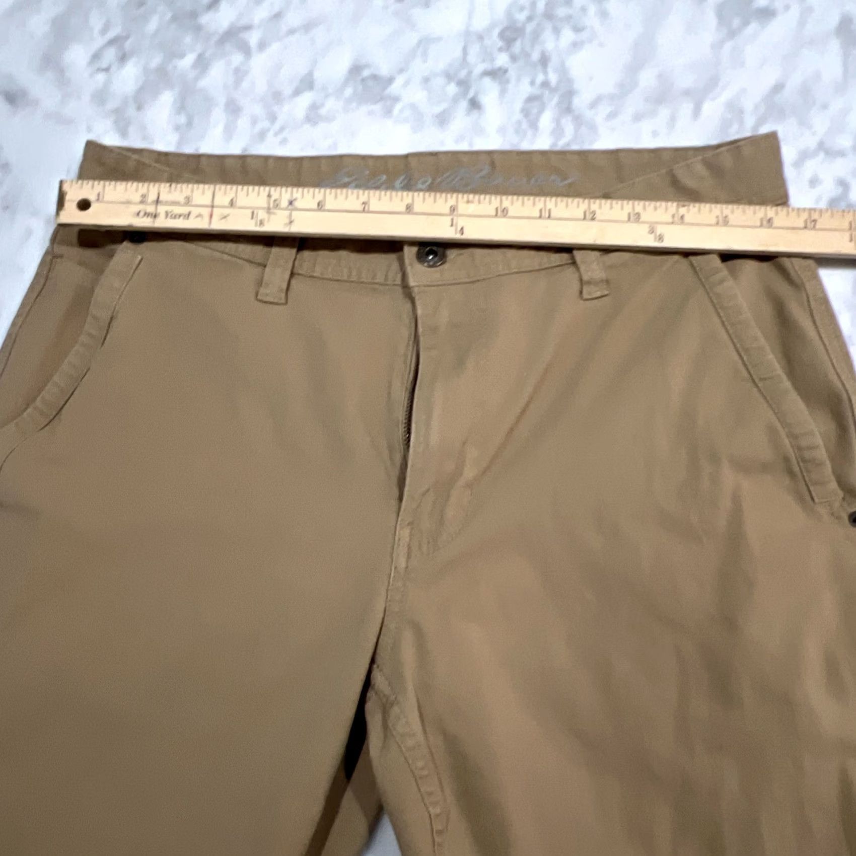 Eddie Bauer Eddie Bauer Canvas Utility Pant Men’s 32x32 Cotton Spandex Cargo 5-Pocket Straight Brown Regular Shirt? Size US 32 / EU 48 - 7 Thumbnail