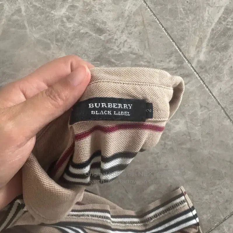 Burberry Burberry Brown Stripe Short-Sleeve Shirt. Size M / US 6-8 / IT 42-44 - 8 Thumbnail