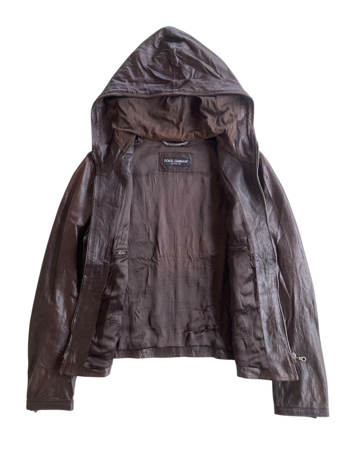 Dolce & Gabbana Dolce & Gabbana Lambskin Hooded Size US S / EU 44-46 / 1 - 6 Thumbnail