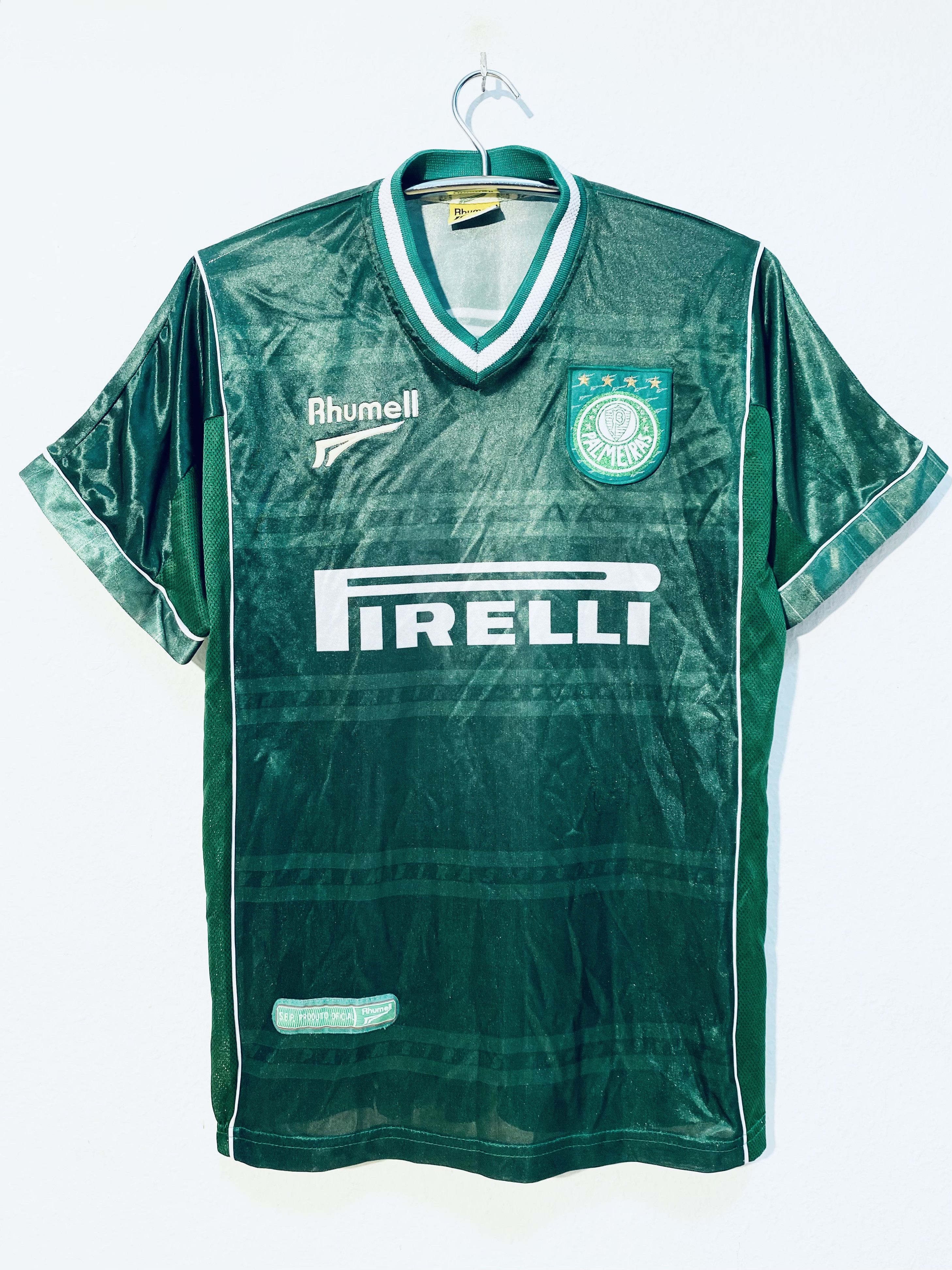 Vintage Palmeiras Home Jersey Shirt 2001 - 2002 Rhumell